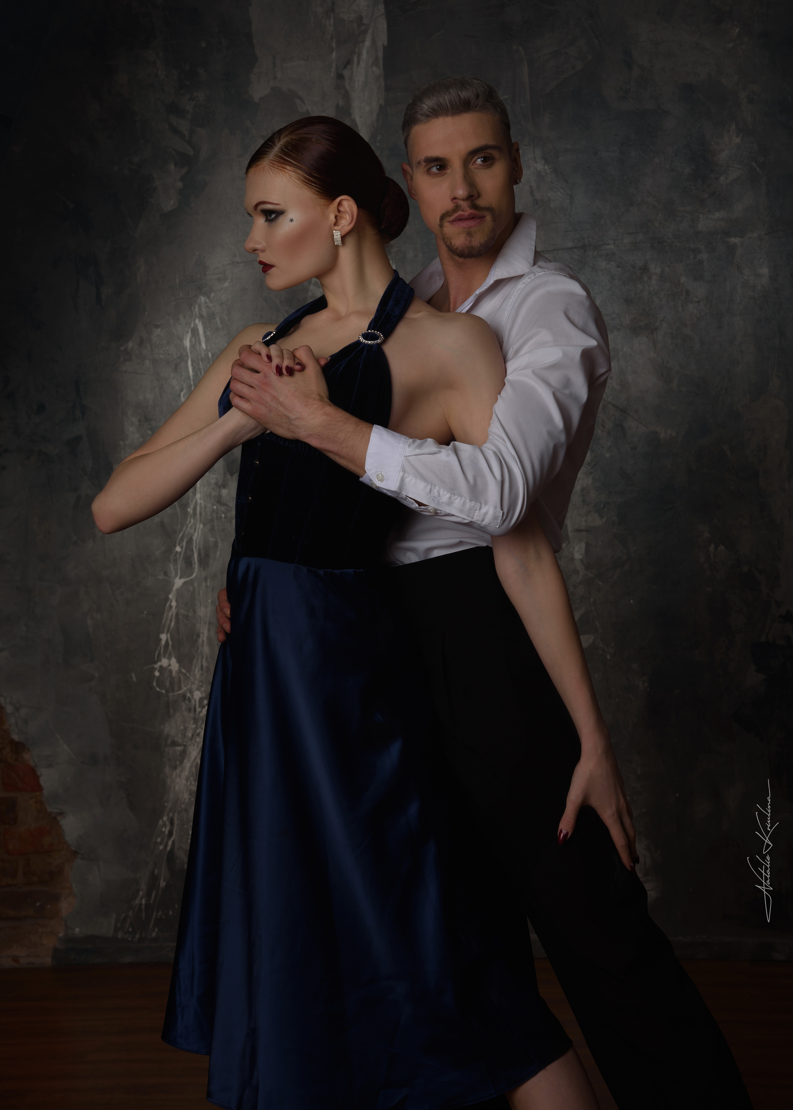 Танго — танец страсти и огня. Портретный Семейный Fine-Art фотограф в Санкт-Петербурге Криулина