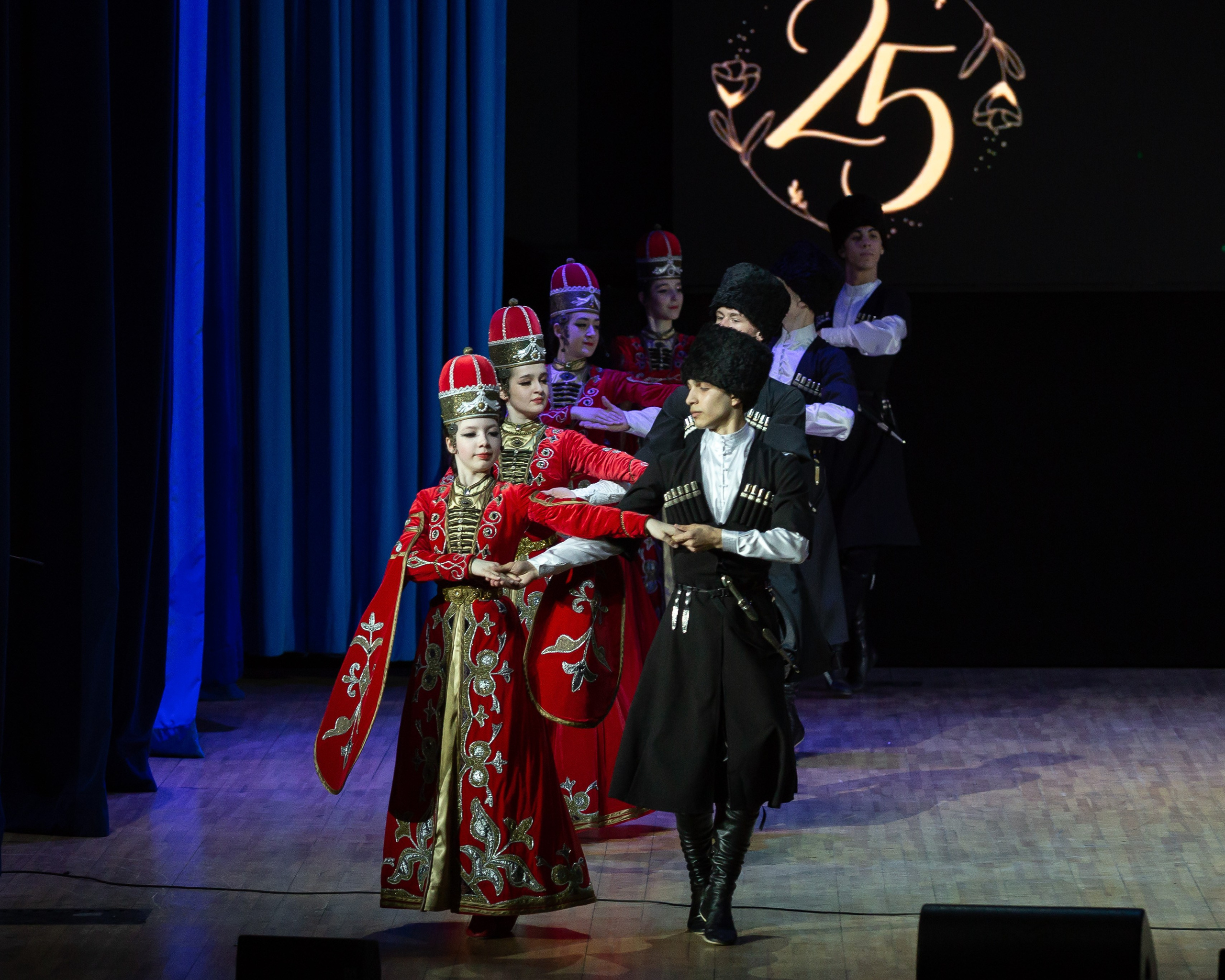 Юбилейный концерт танцевального коллектива «Адыги». Репортажный фотограф в Москве