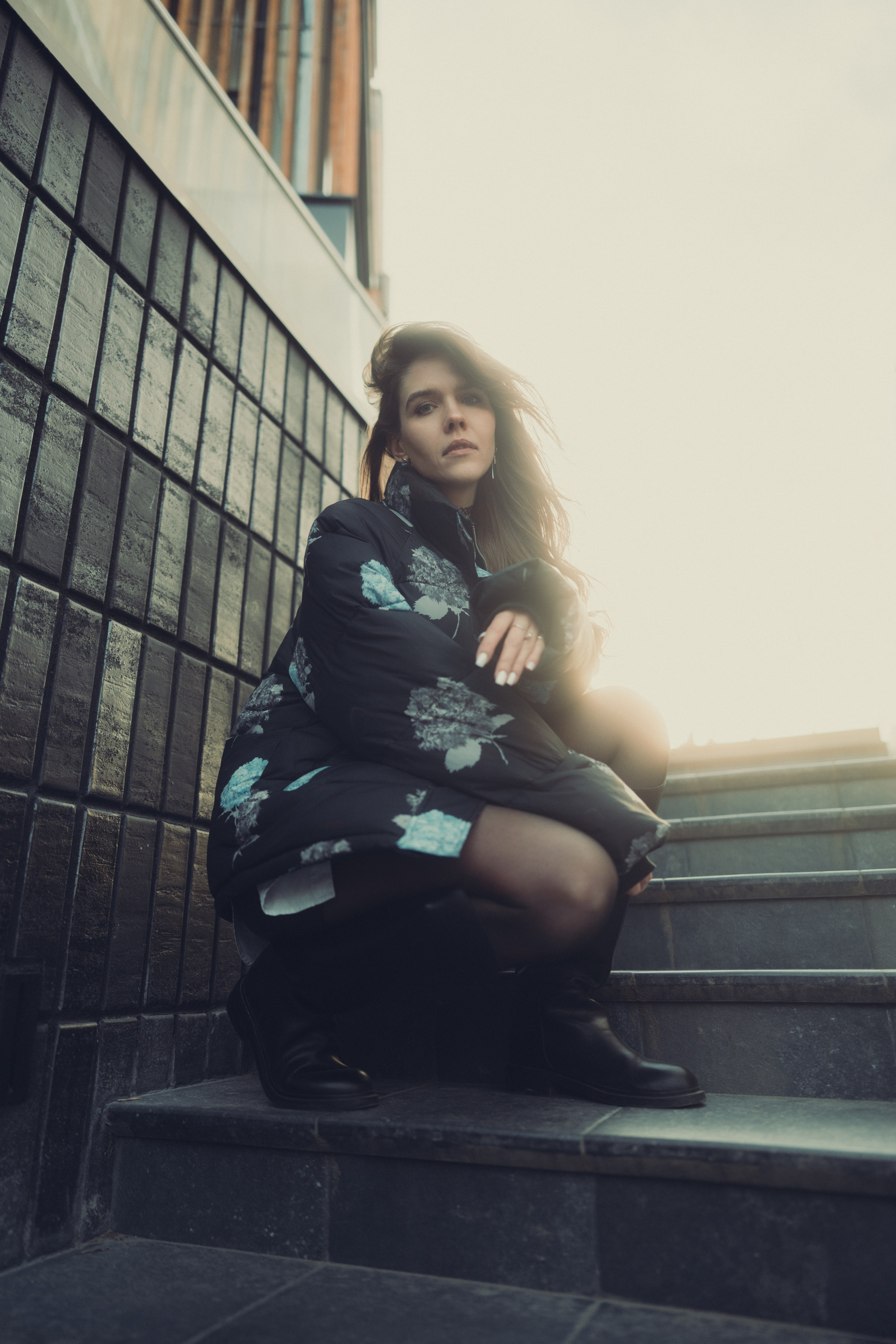 Уличная женская фотосессия в Казани 