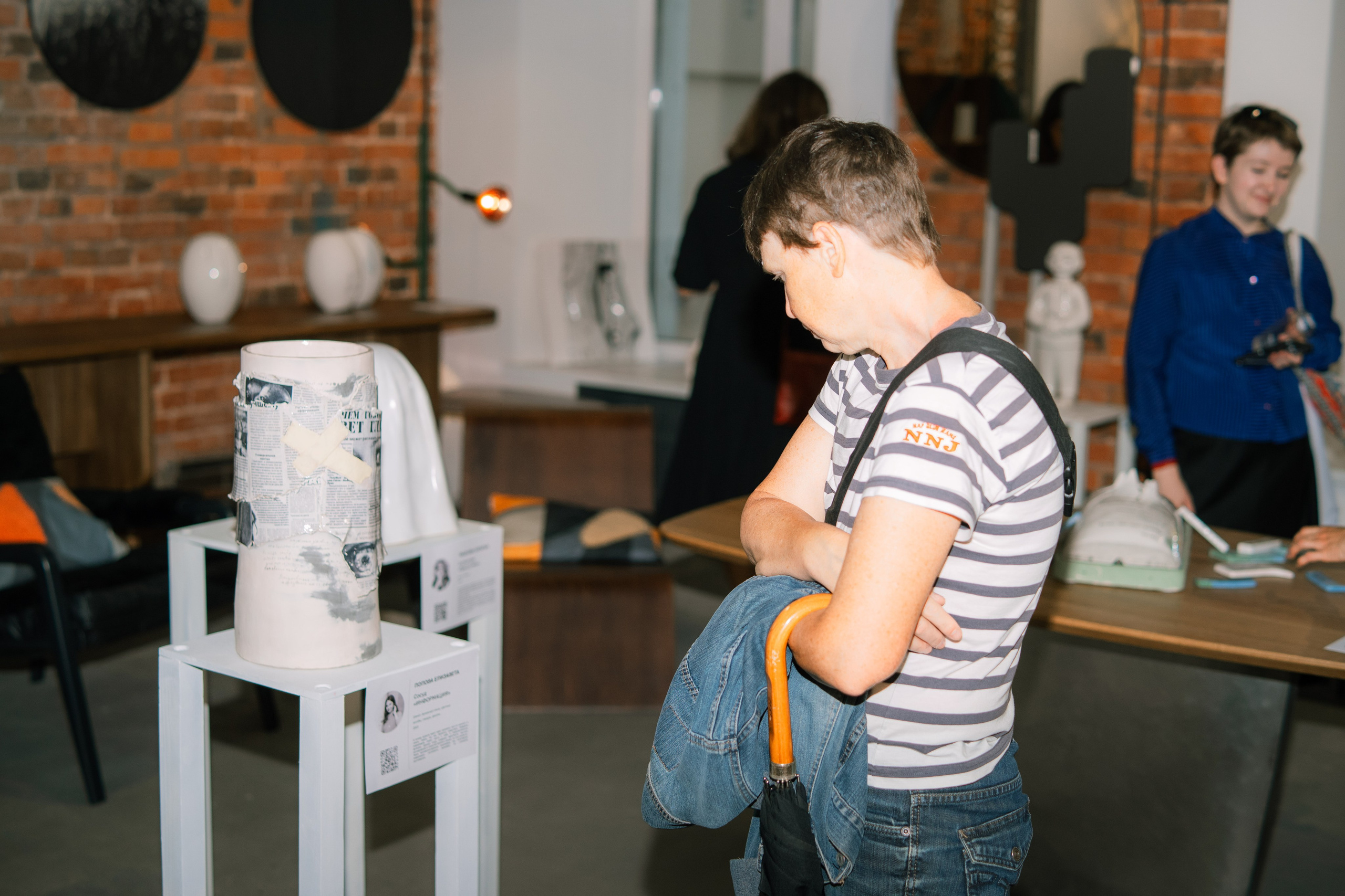 «10 из 10» Выставка магистров Строгановского университета, 2024. Авторская керамика в Москве, художник Екатерина Кудряшова