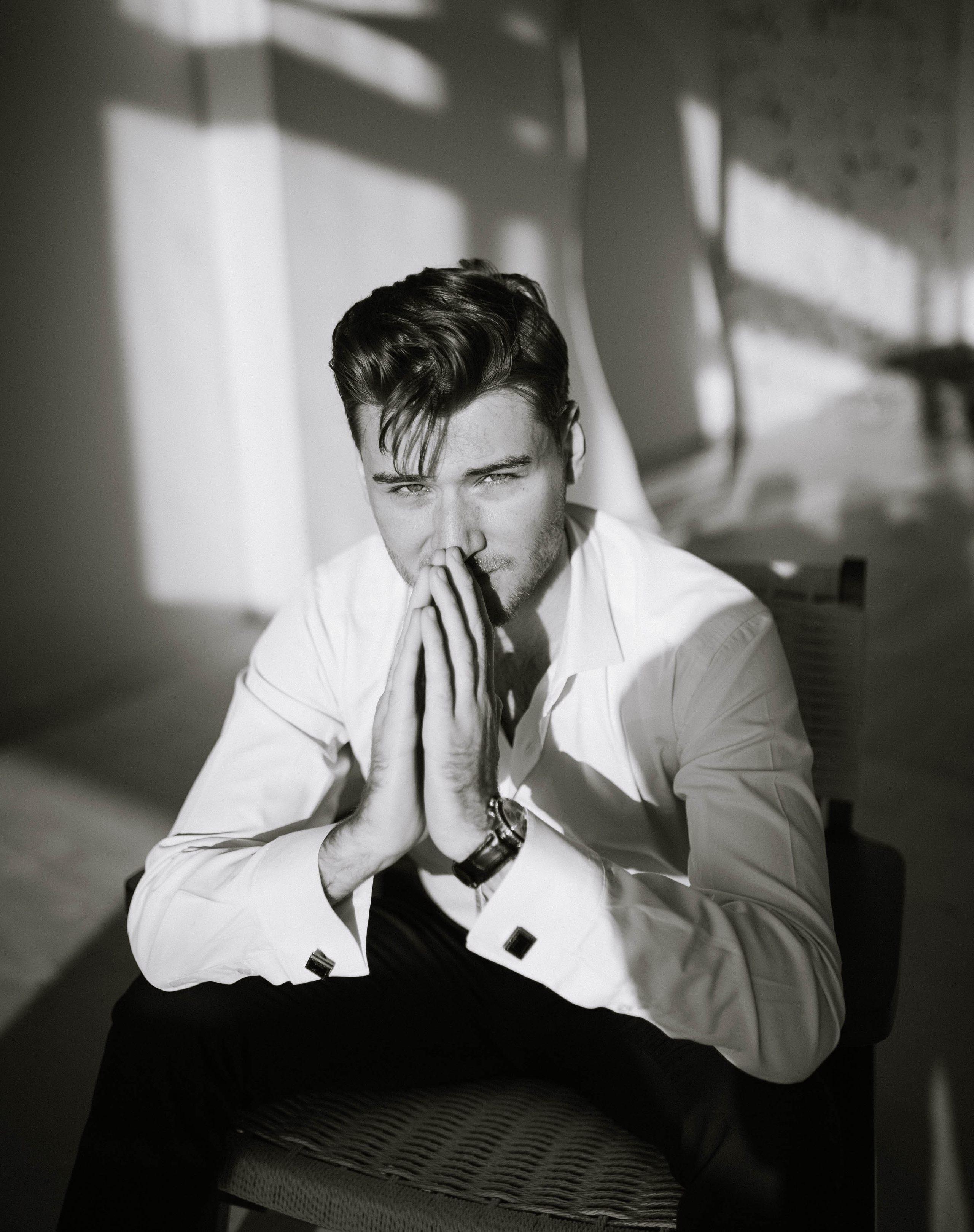 Мужской портрет. Фотограф Красноярск Базуев Марк