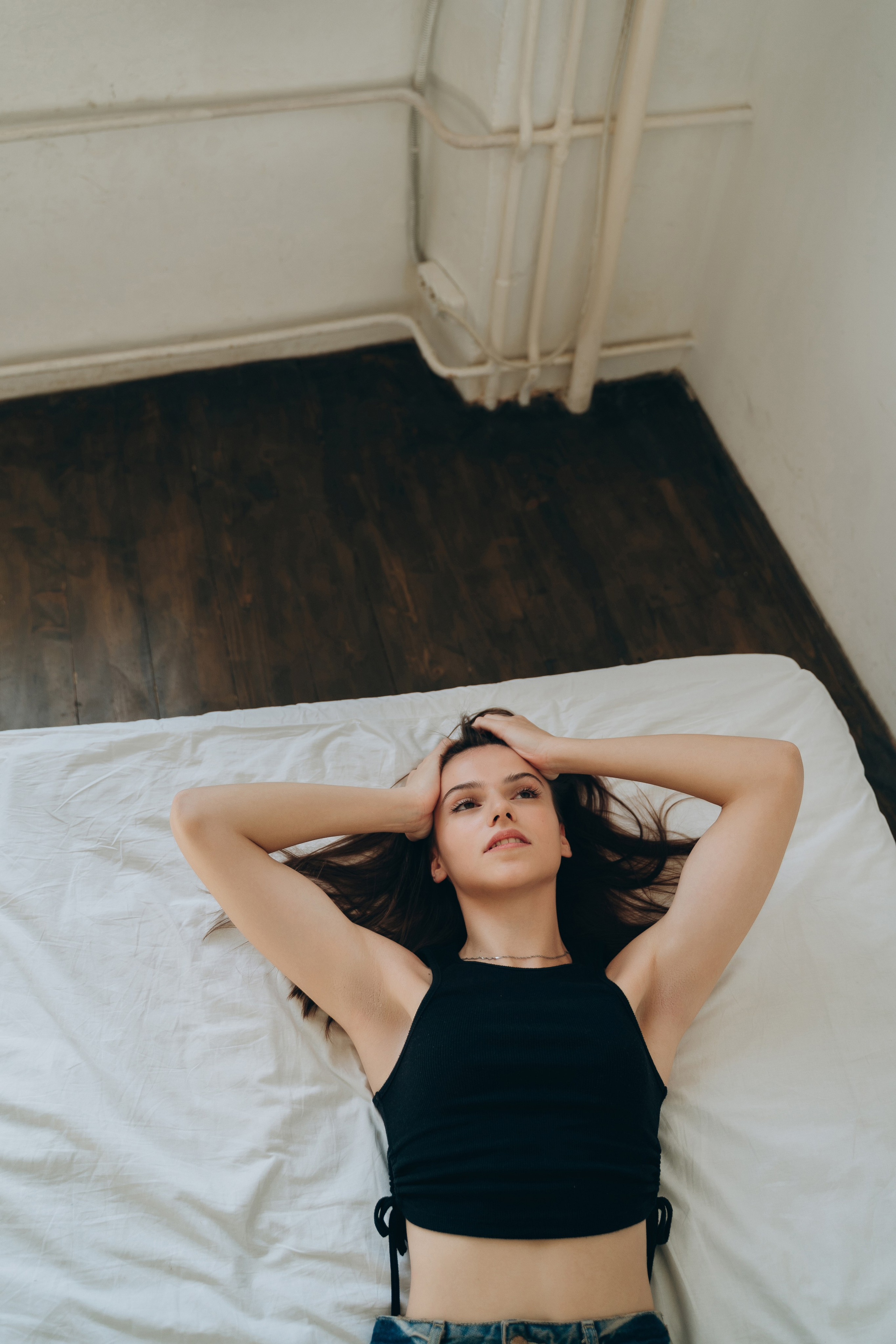 Настя. Модельные тесты. Фотограф Москва Виктория-Антуанетта