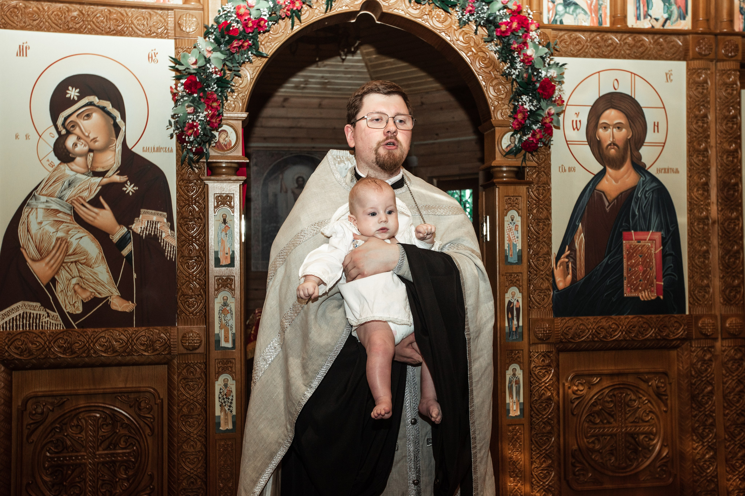 Крещение Иоанна. Фотосессии в Москве - фотограф Неонилла Ленко