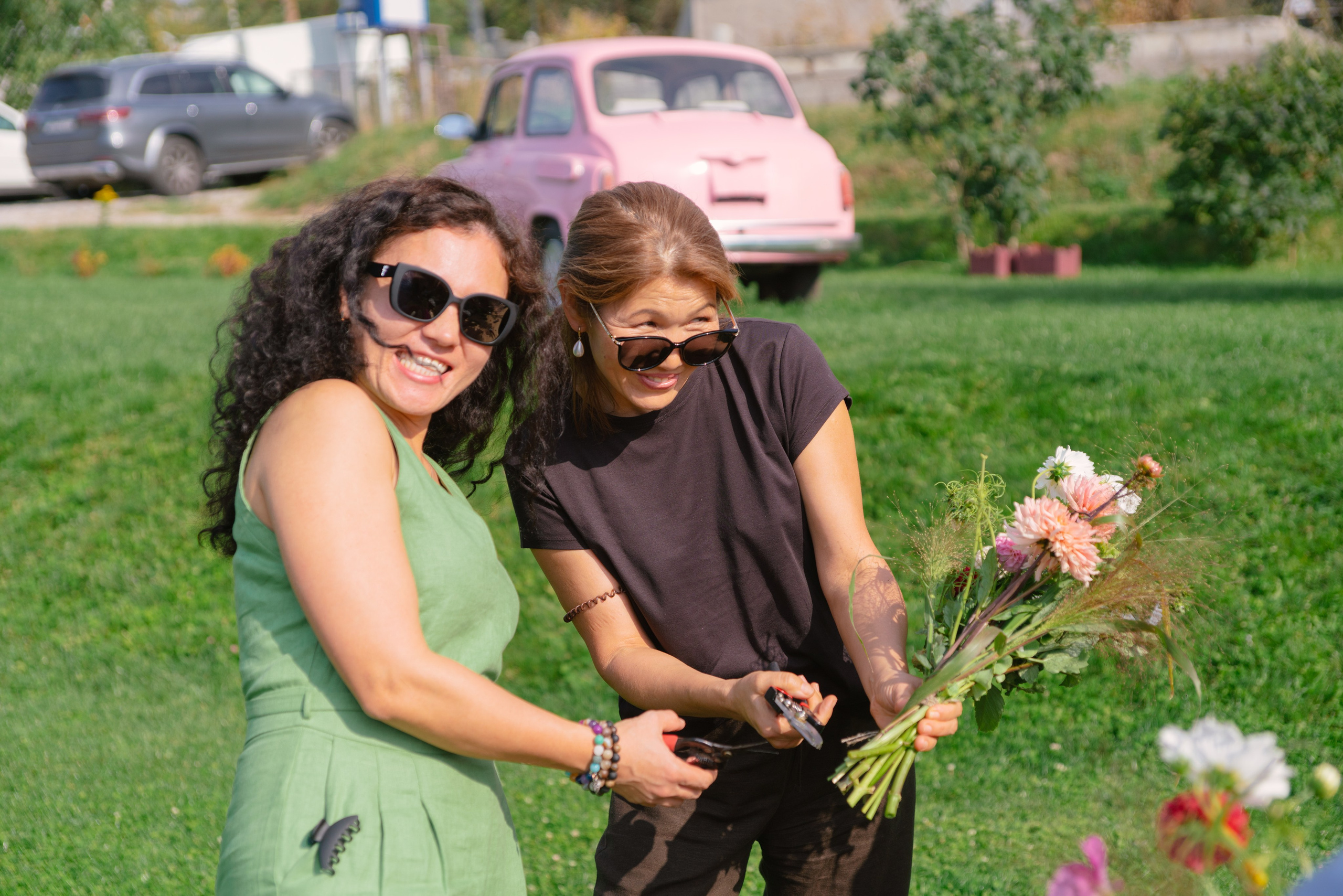 День Рождения в Daisy Flowers. Профессиональная съемка в Алматы