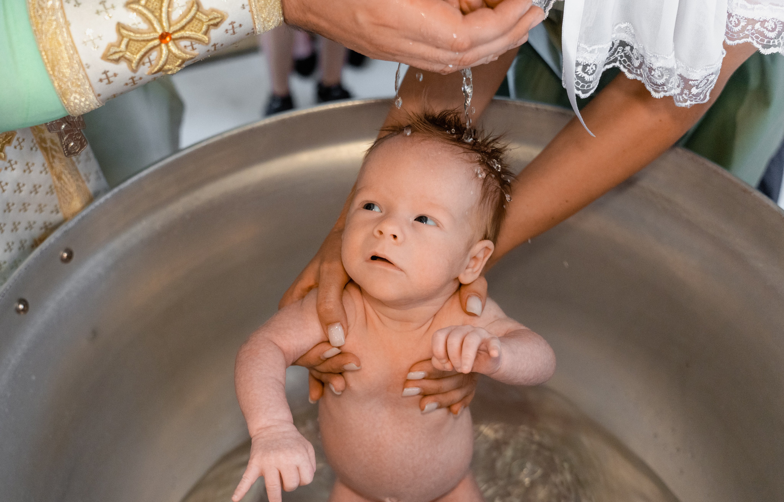 Крещение Даниила в храме Петра и Павла. Фотограф на Крещение Тула и Венчание в Туле, детский и семейный фотограф
