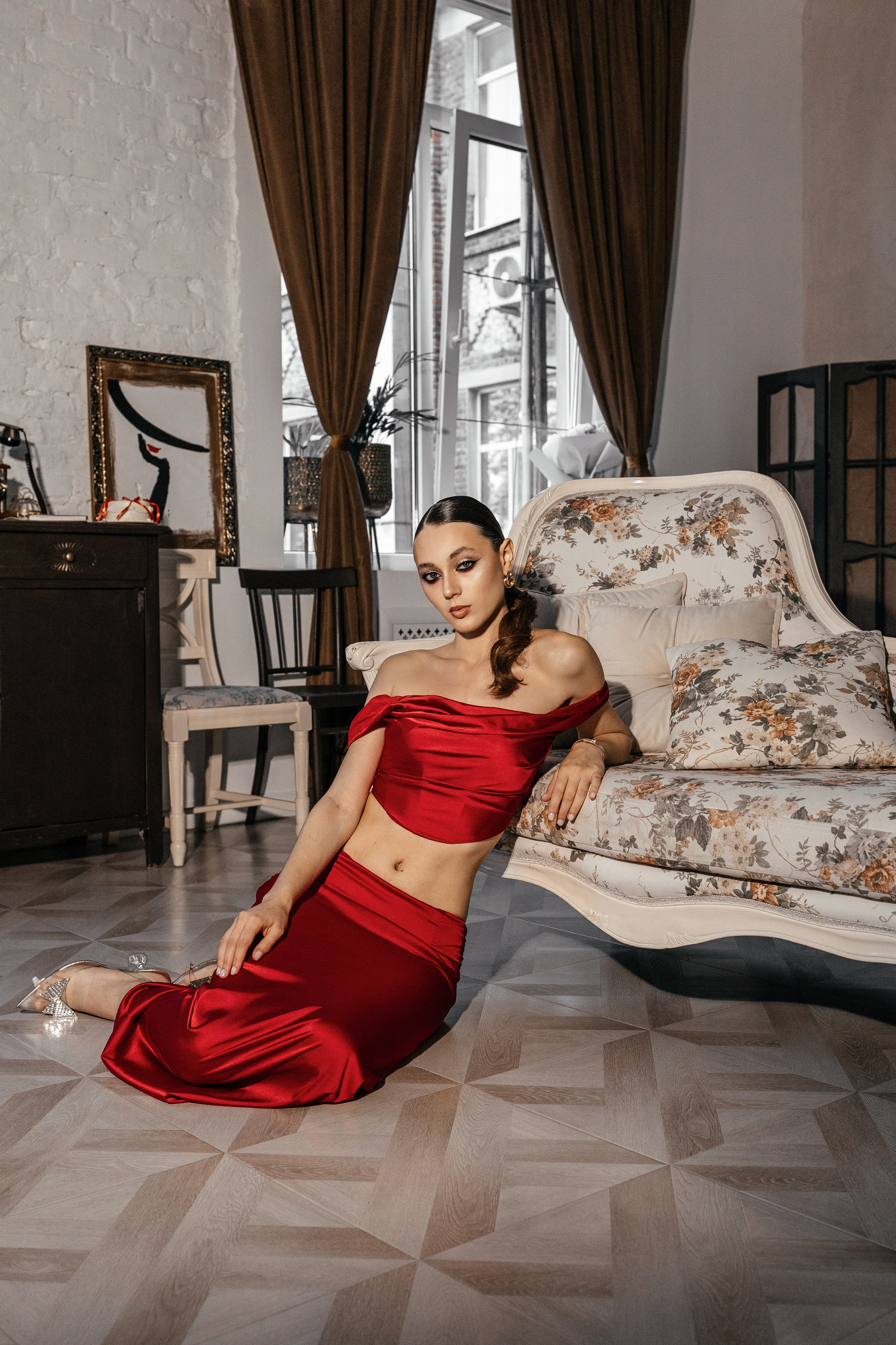 Ева в студии Винтаж ДР. Фотограф в Краснодаре Лагунов Владимир