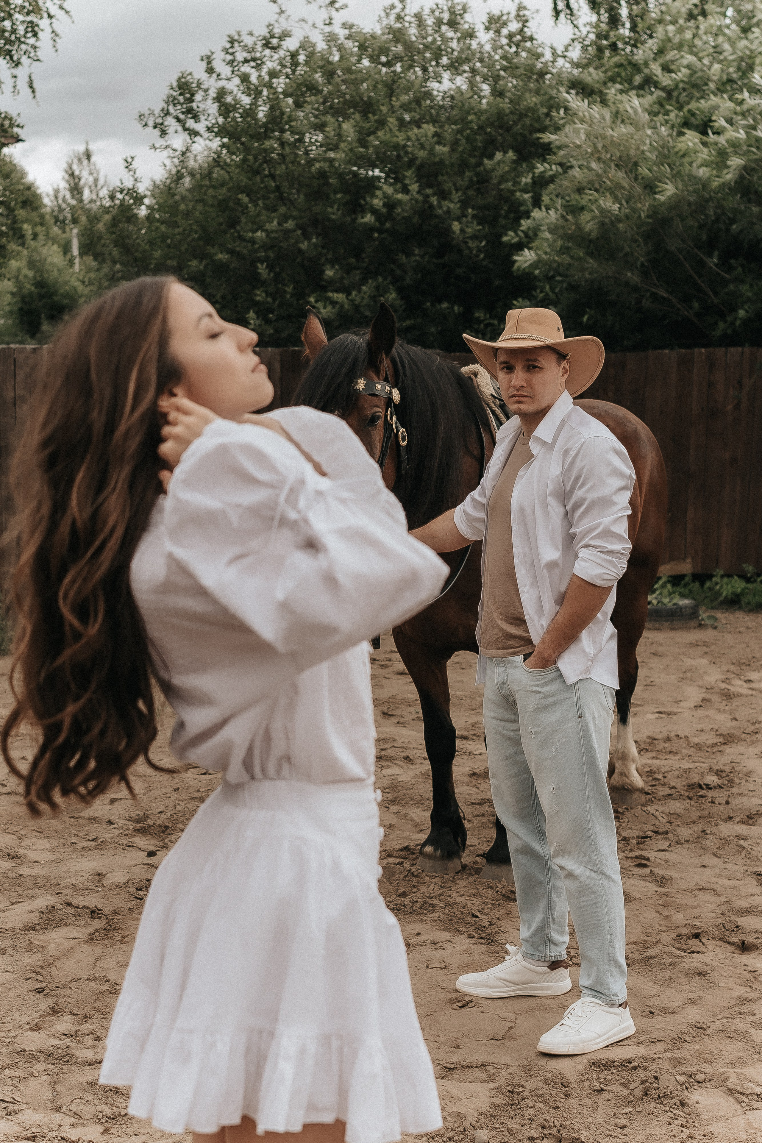 Love Story с лошадьми. Свадебный фотограф Пермь