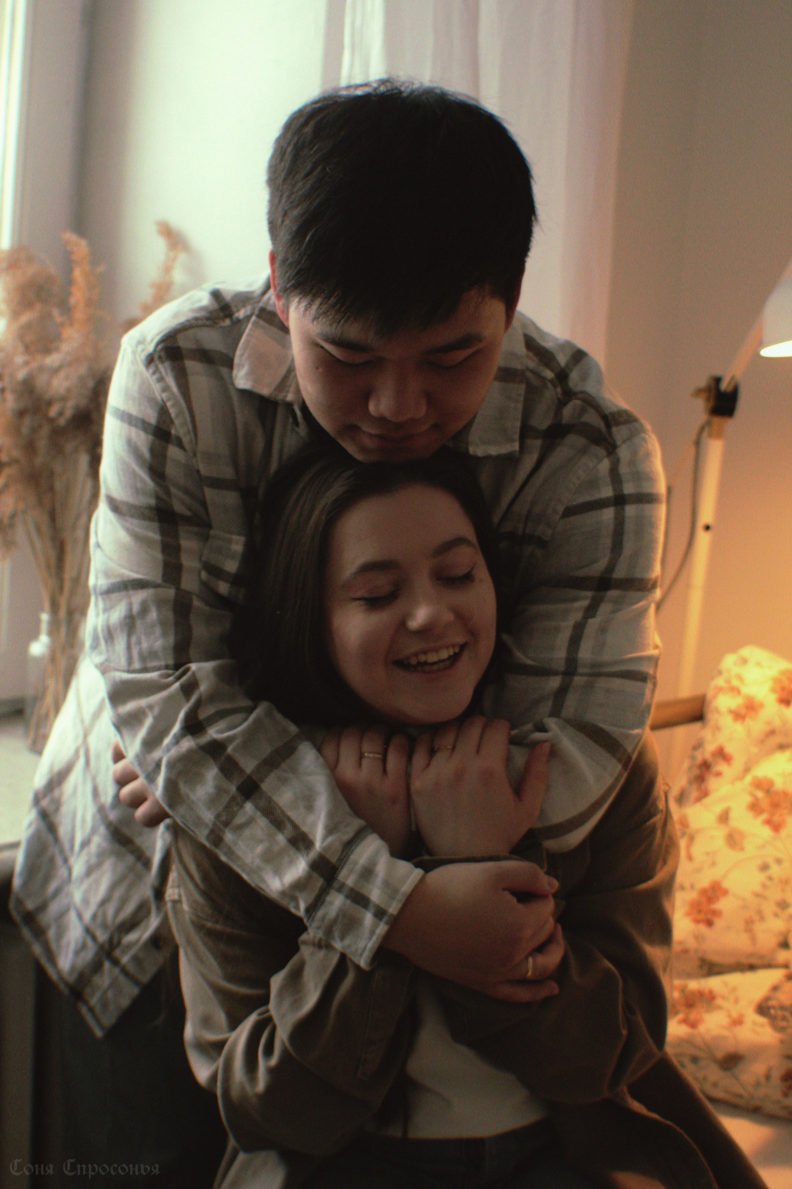 Лавстори Полина и Жора. Концертный и портретный фотограф в Москве Соня Спросонья