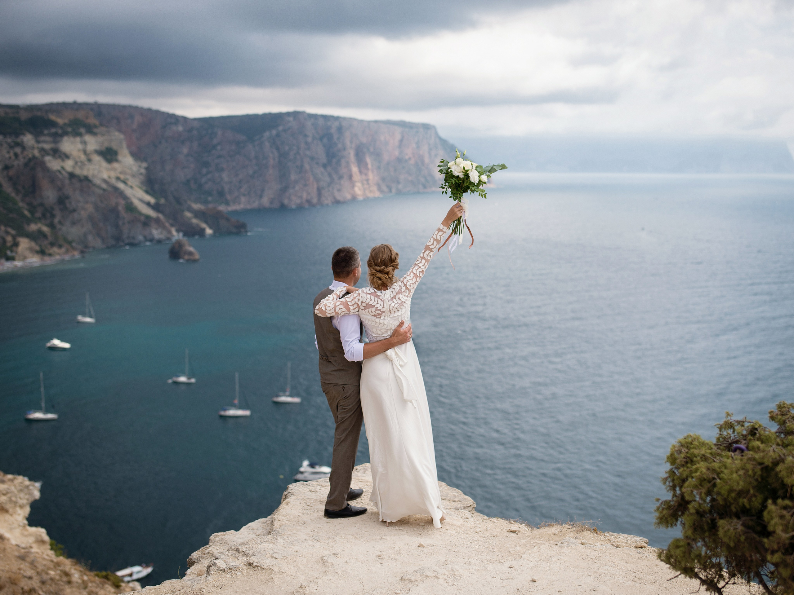 Свадебный фотограф на мысе Фиолент