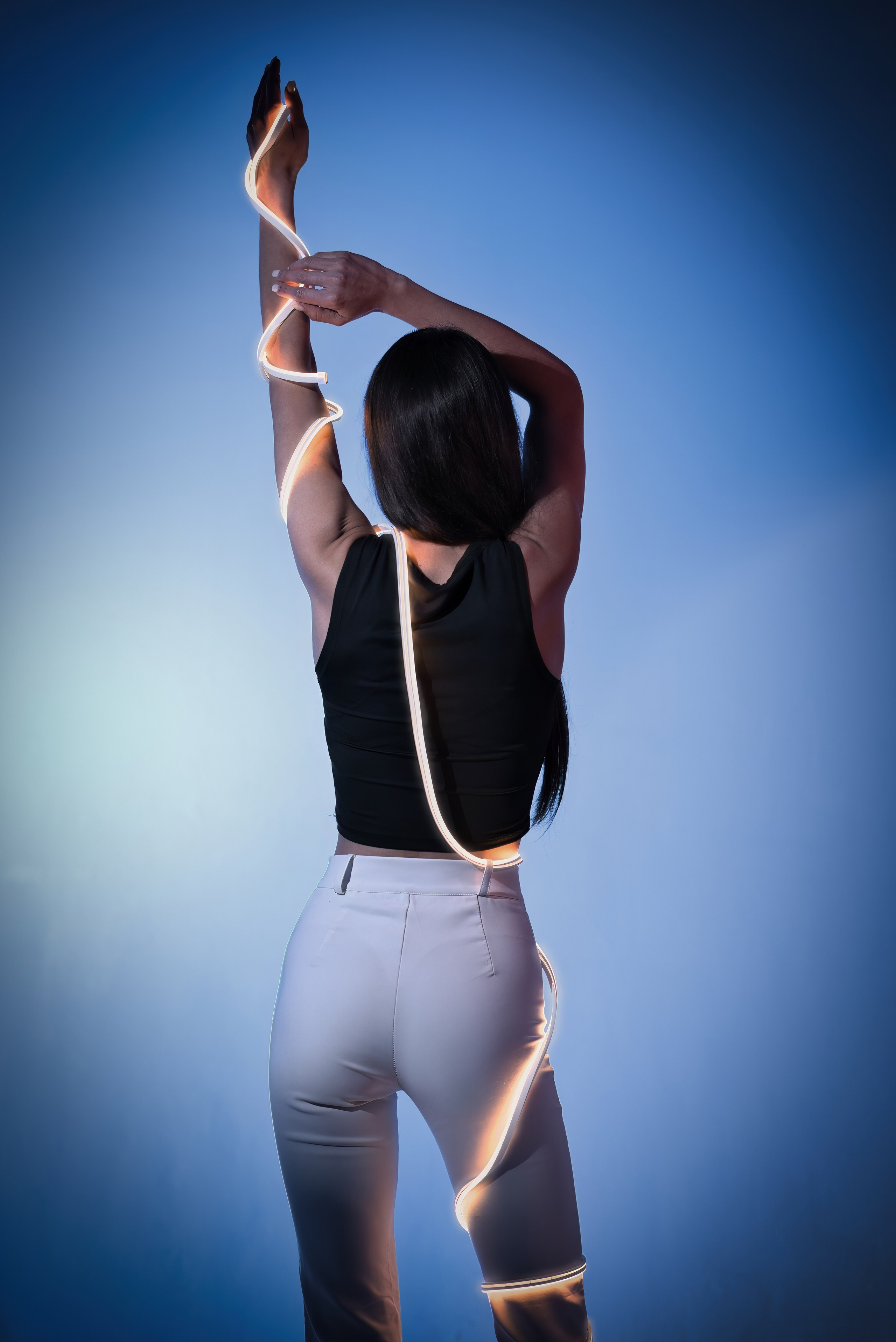 Гибкий свет. Фотограф Денис Кривопусков