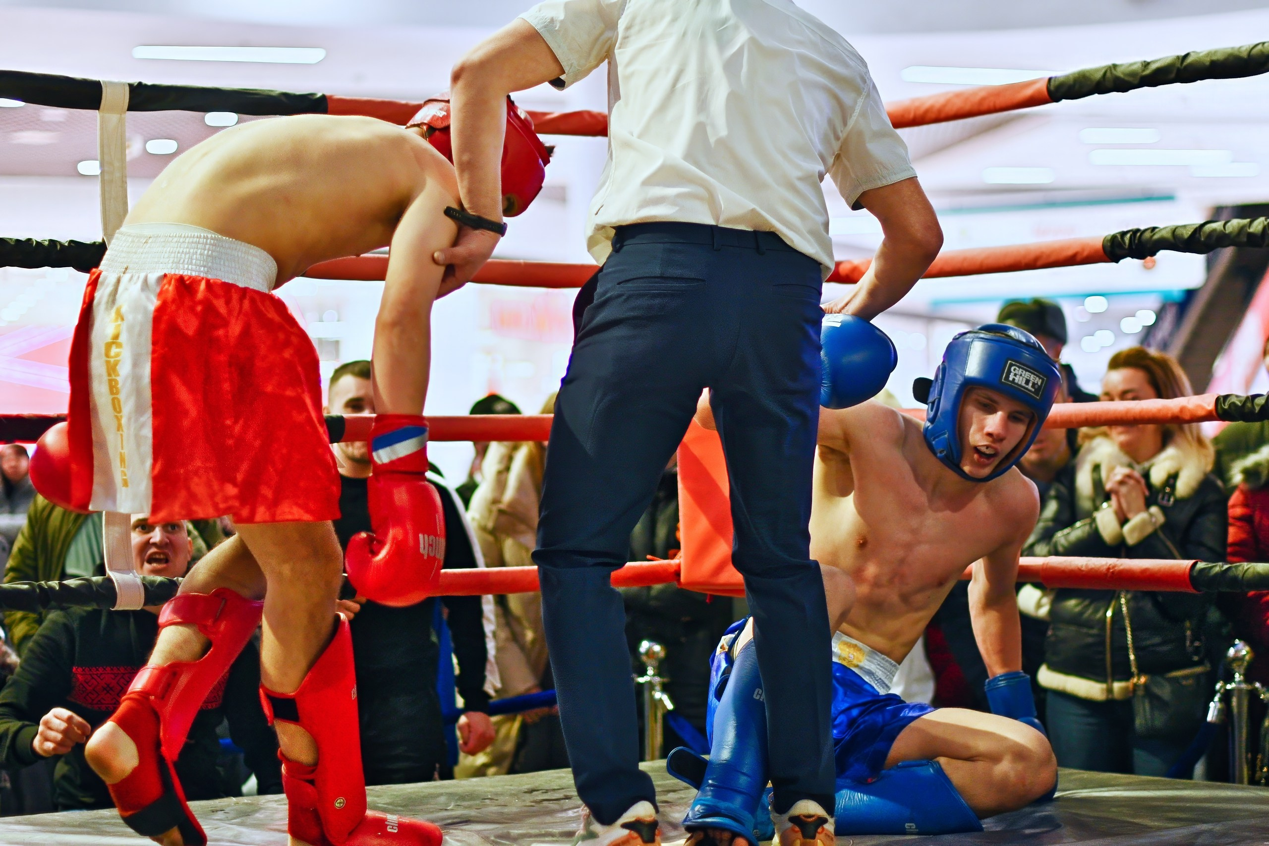 Турнир по кикбоксингу за кубок «Арена Воронежа». Фотограф Денис Кривопусков