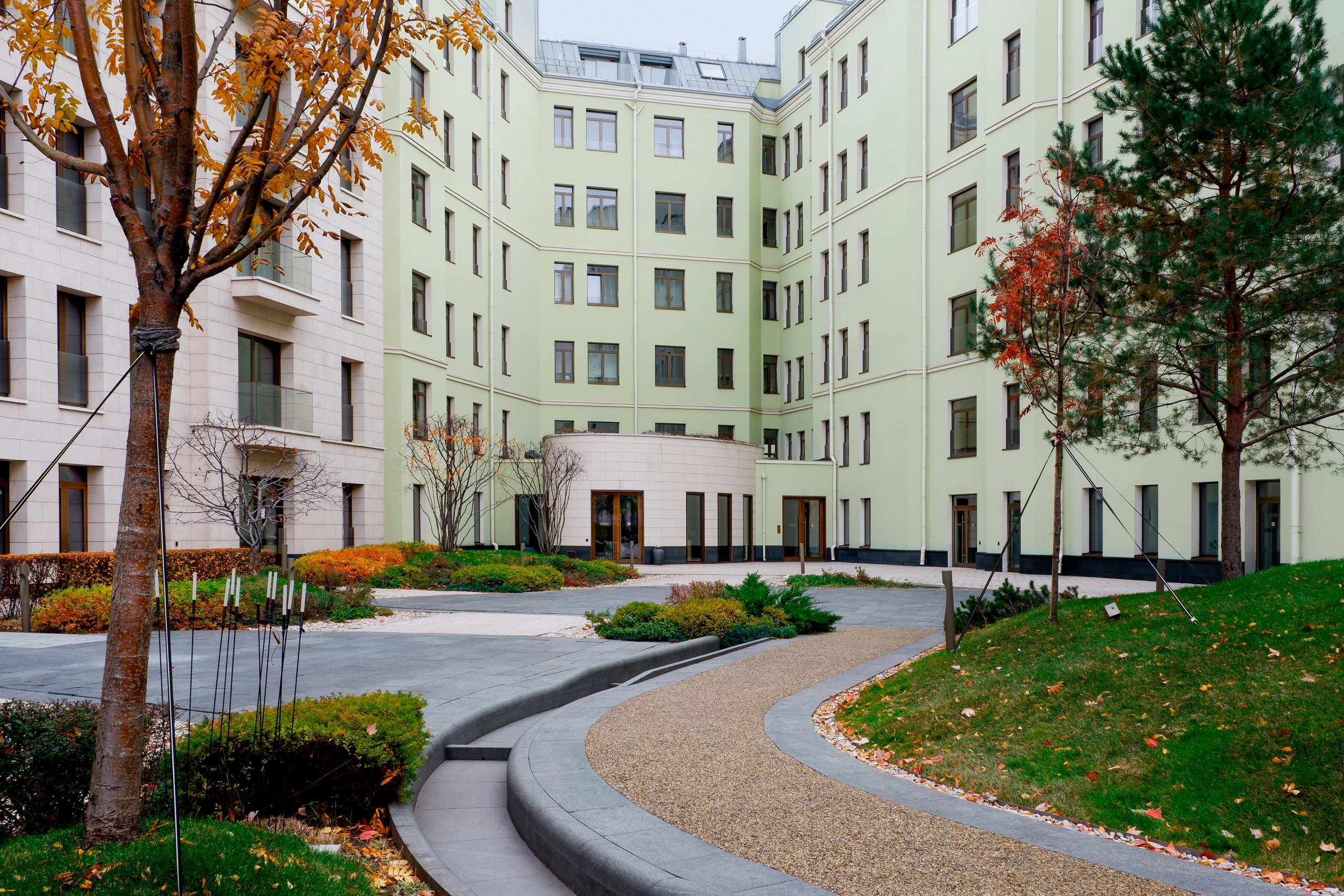 Жилой комплекс «Полянка 44». Михаил Мулач | Архитектурный фотограф