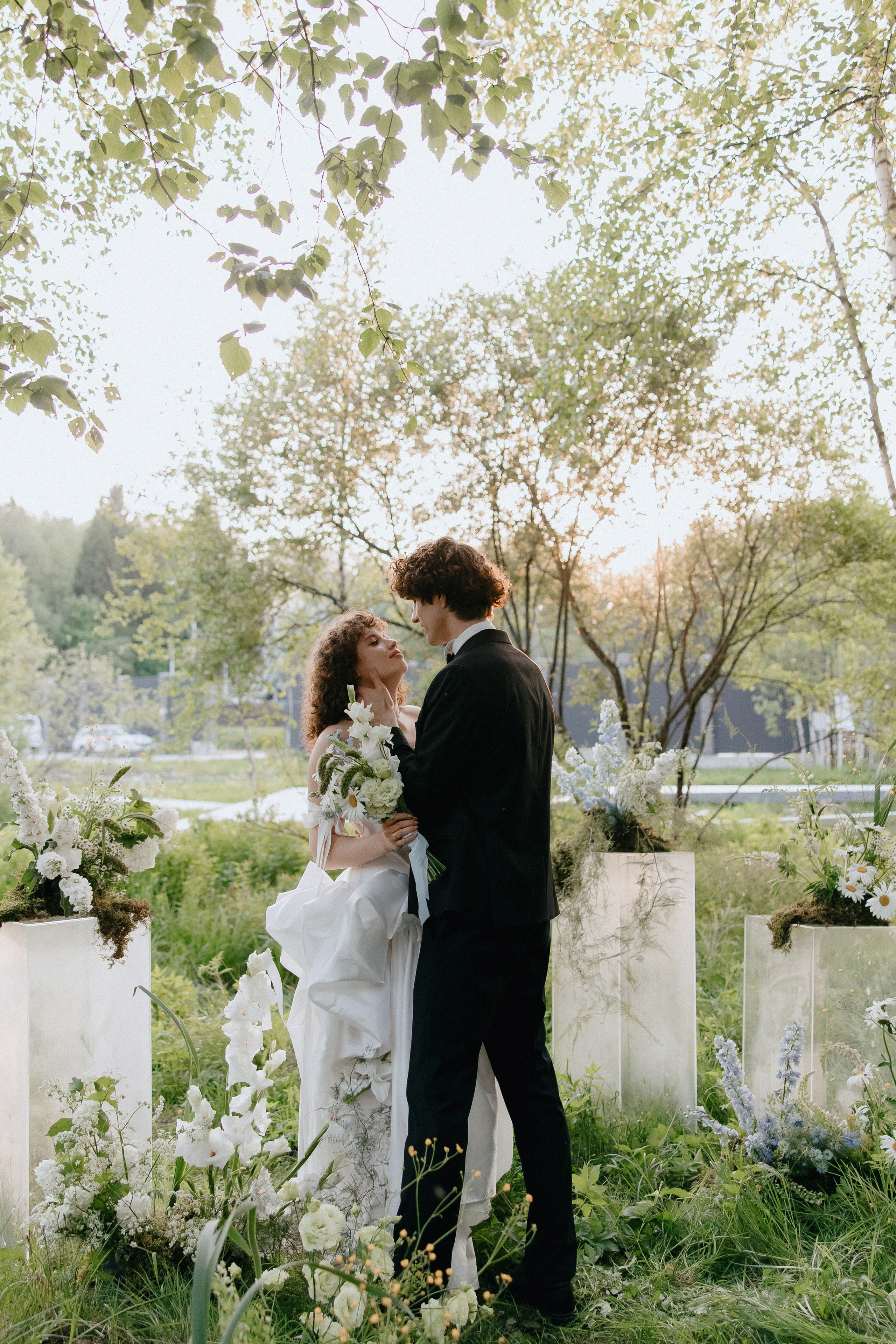 выездная регистрация в лесу