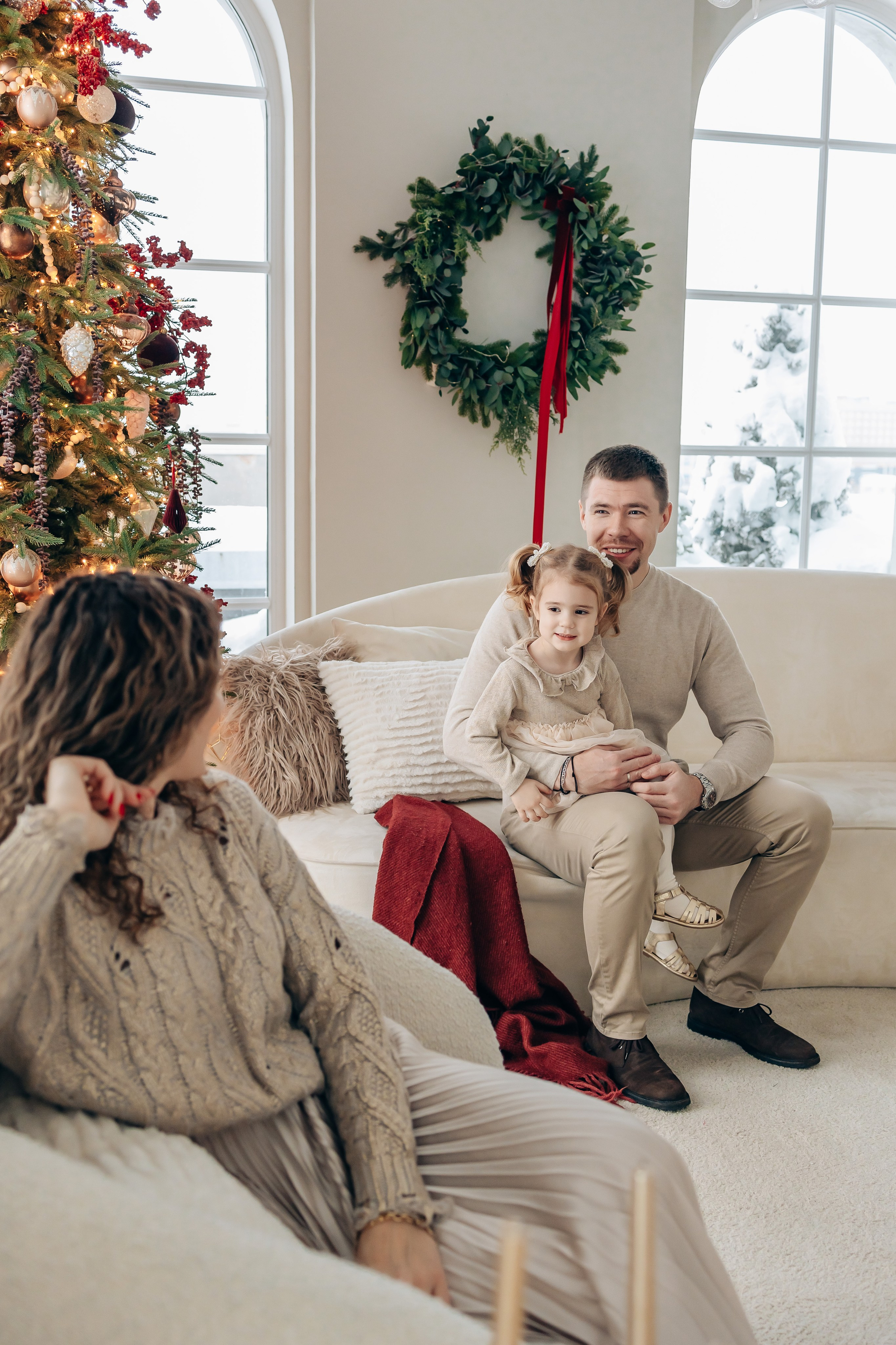 Новый год в студии. Фотограф Алена Малинина в Санкт-Петербурге Пушкин Питер СПб Семейные и детские фотосессии