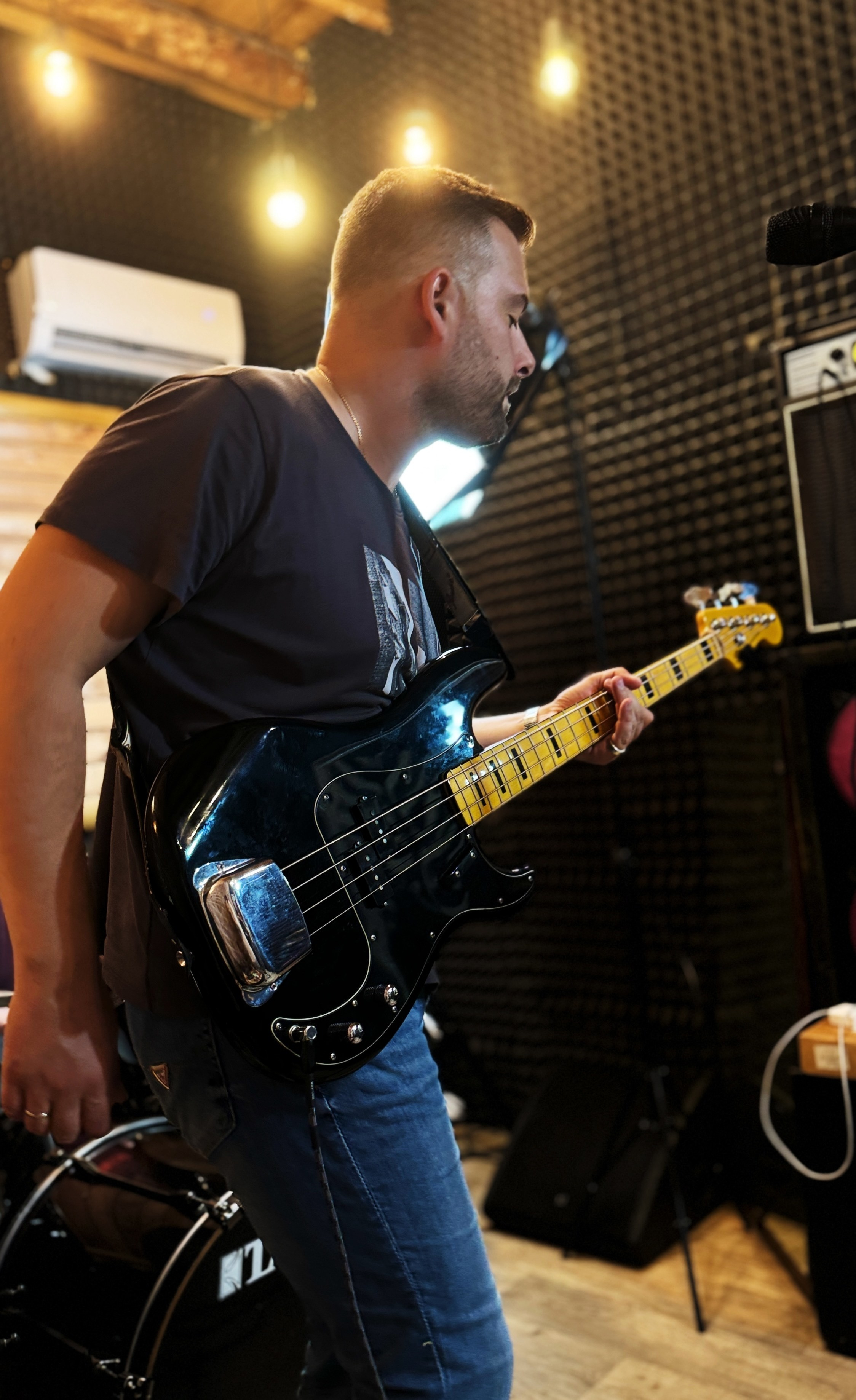 Фото репетиции группы Ридингер. Фотограф и видеограф Апокина Мария Москва