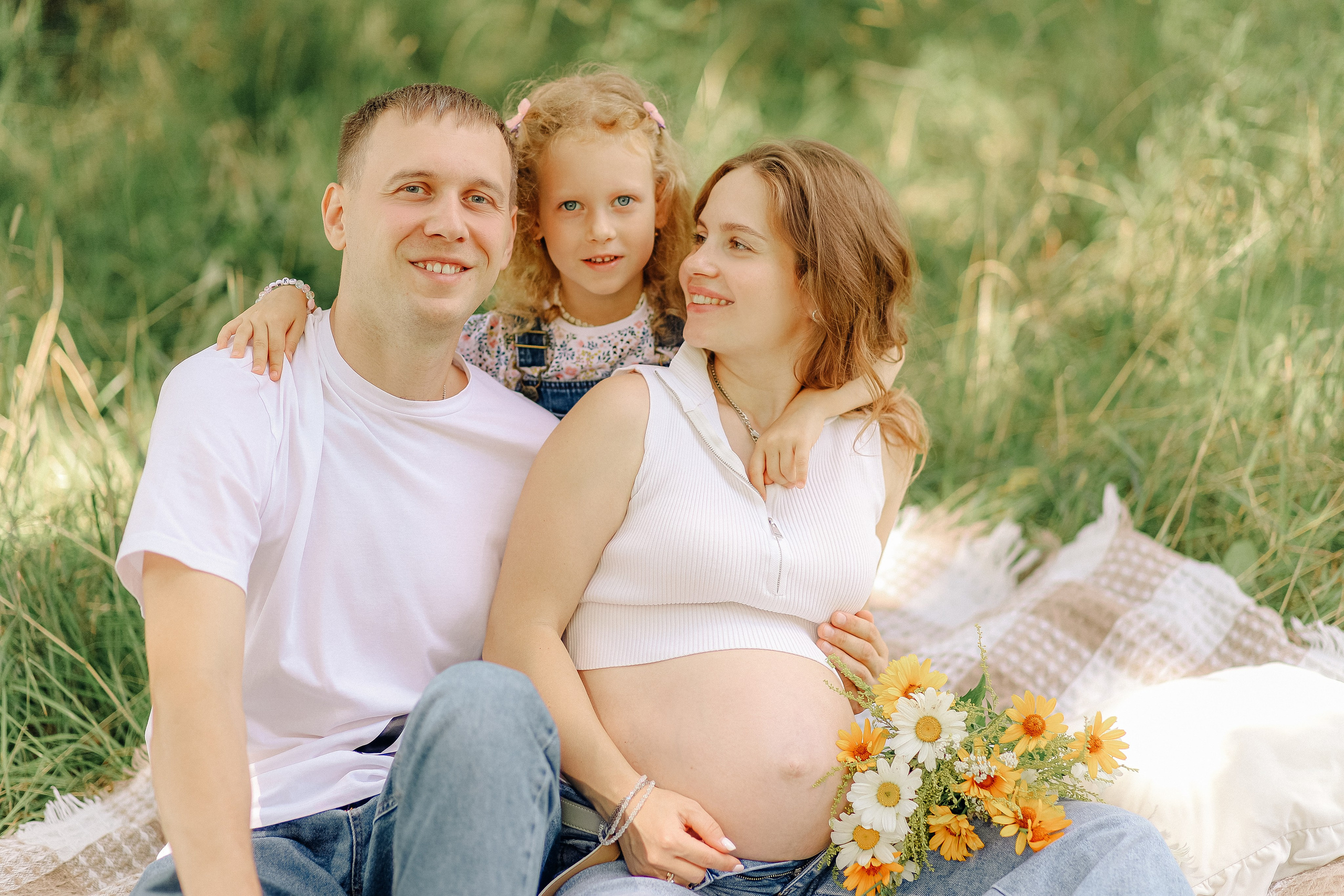 Кристина, Андрей и Вика. Семейный фотограф Юлия Тиева