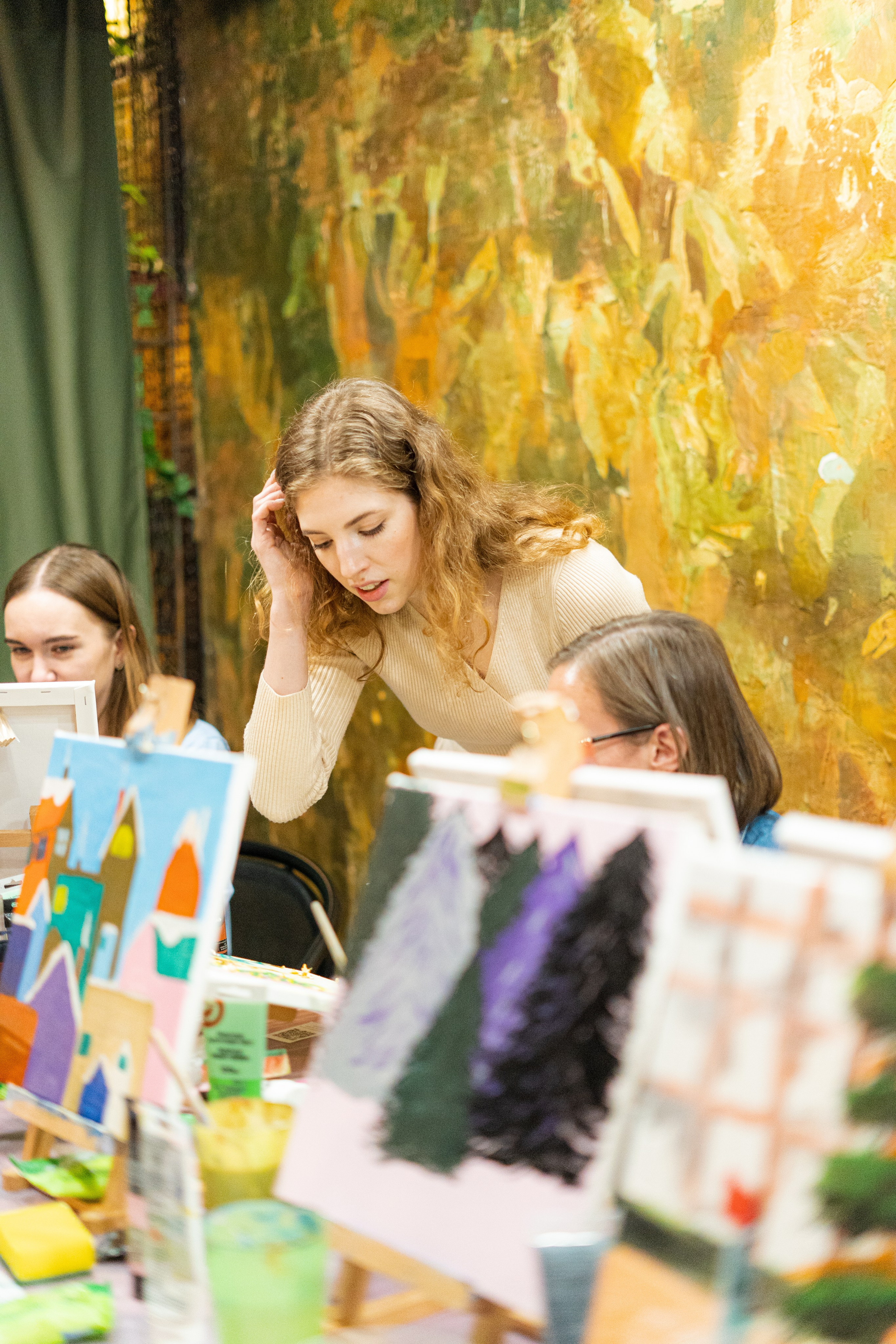 Корпоратив Teach Me Art 2. Портретный фотограф в Москве и Санкт-Петербурге Арина Чех