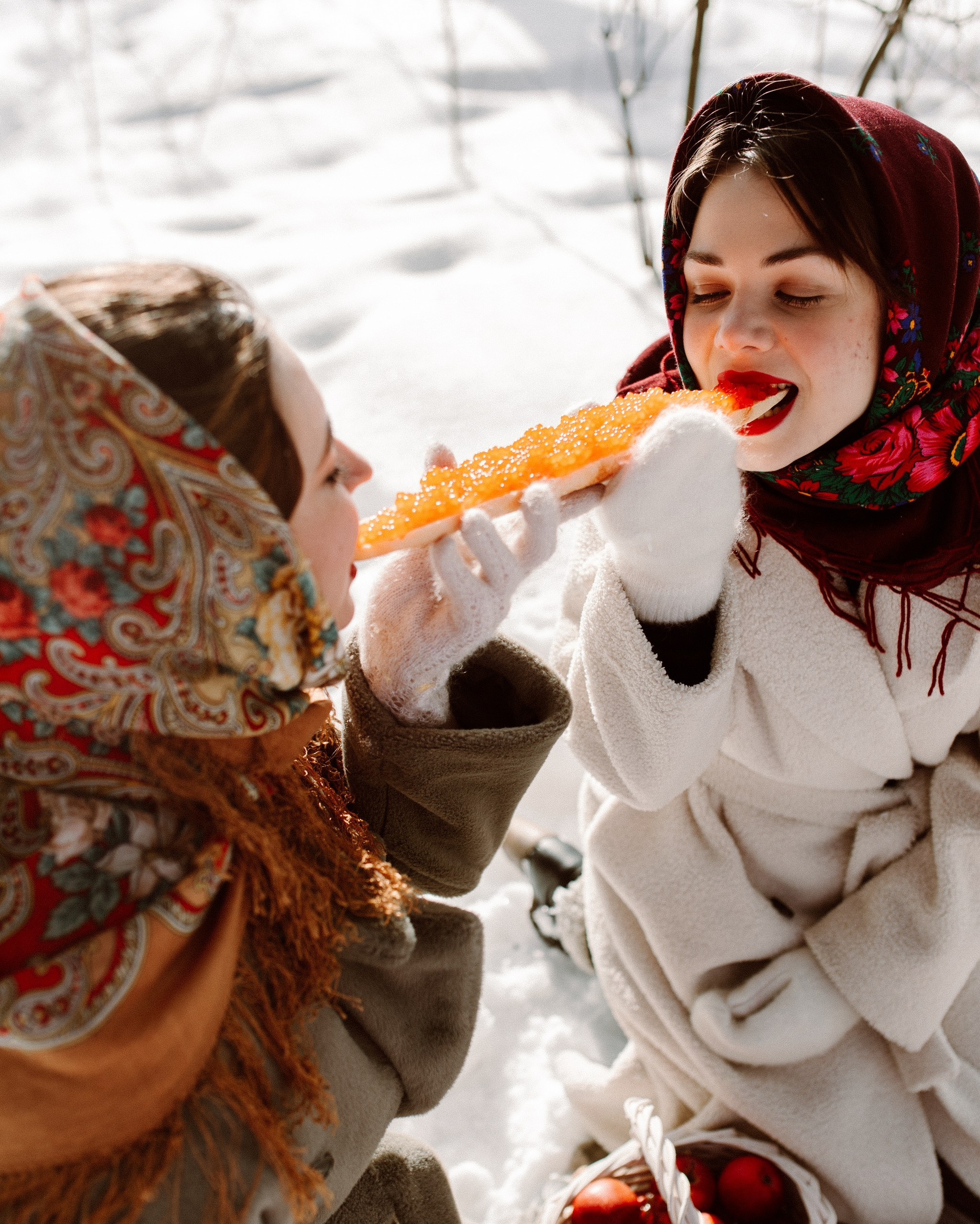 Сёстры. Масленица. Анастасия Турсунова арт-фотограф в Москве