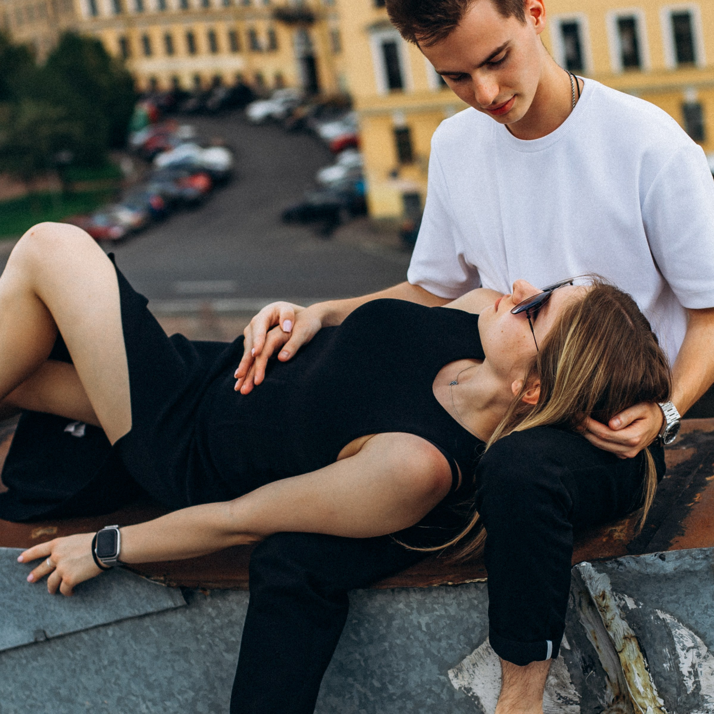 Максим и Анна в июле. Фотопрогулка в Петербурге. Индивидуальный и семейный фотограф в Санкт-Петербурге