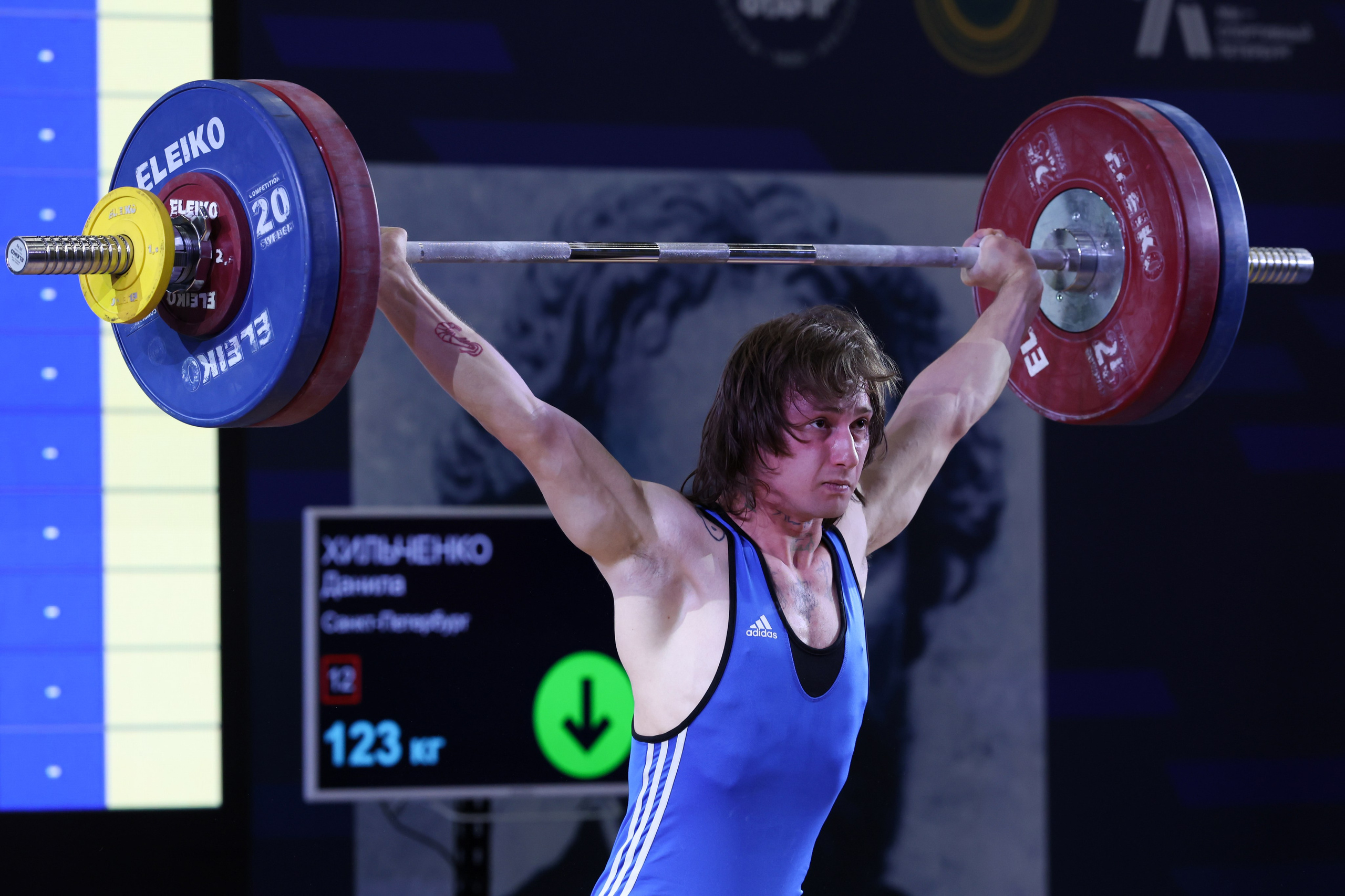 Всероссийские соревнования по тяжелой атлетике памяти В. Ф. Краевского 20.11.2024. Спортивный и репортажный фотограф Антон Тереханов