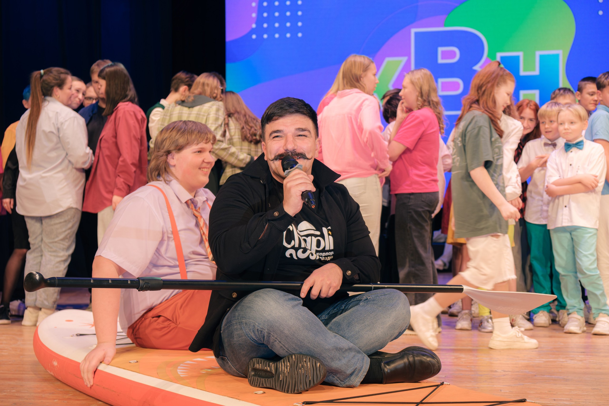 Осенний кубок КВН лиги «Зелёная». Междуреченск. Фотограф — Никита Максимов