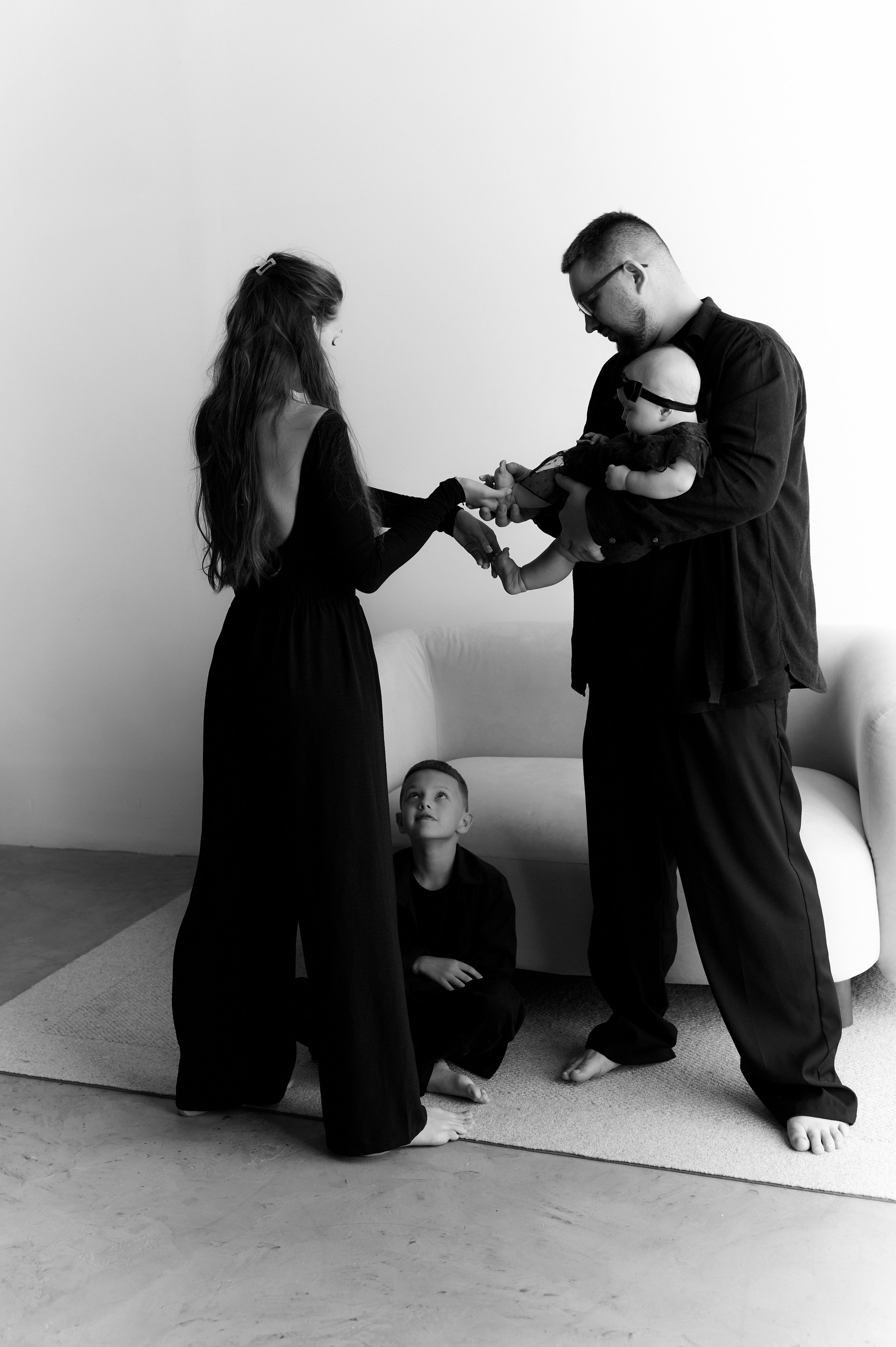 Лиза и ее семья. Фотограф Регина С