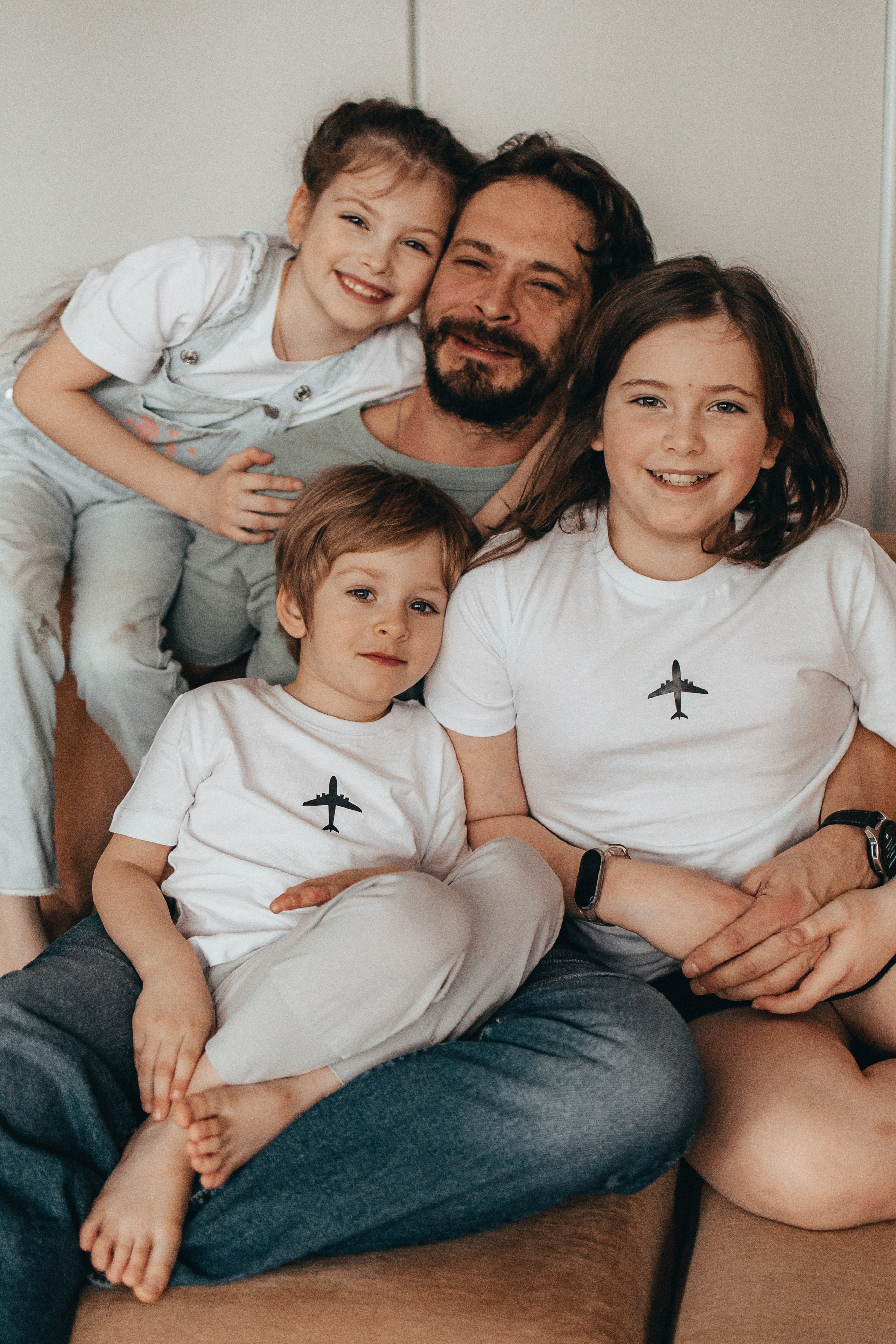 Домашняя фотосессия для большой семьи. Семейный фотограф в Москве, Щелково, Фрязино _ Виктория Степанова