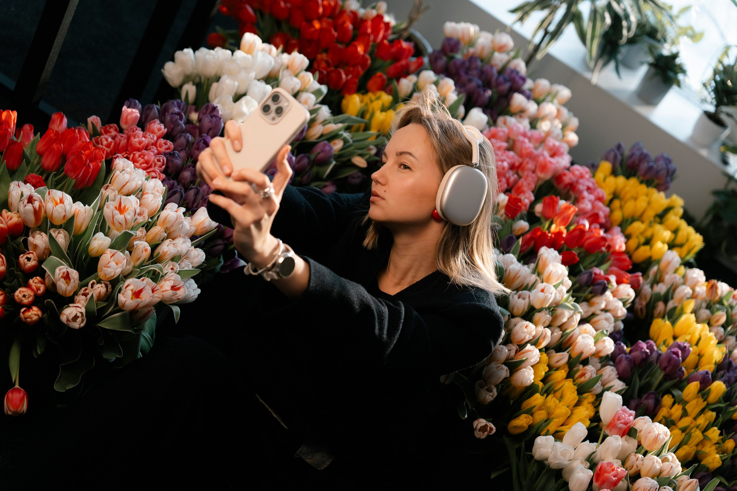 Цветы в офисе ITD. Саша Копылов, фотограф в Казани