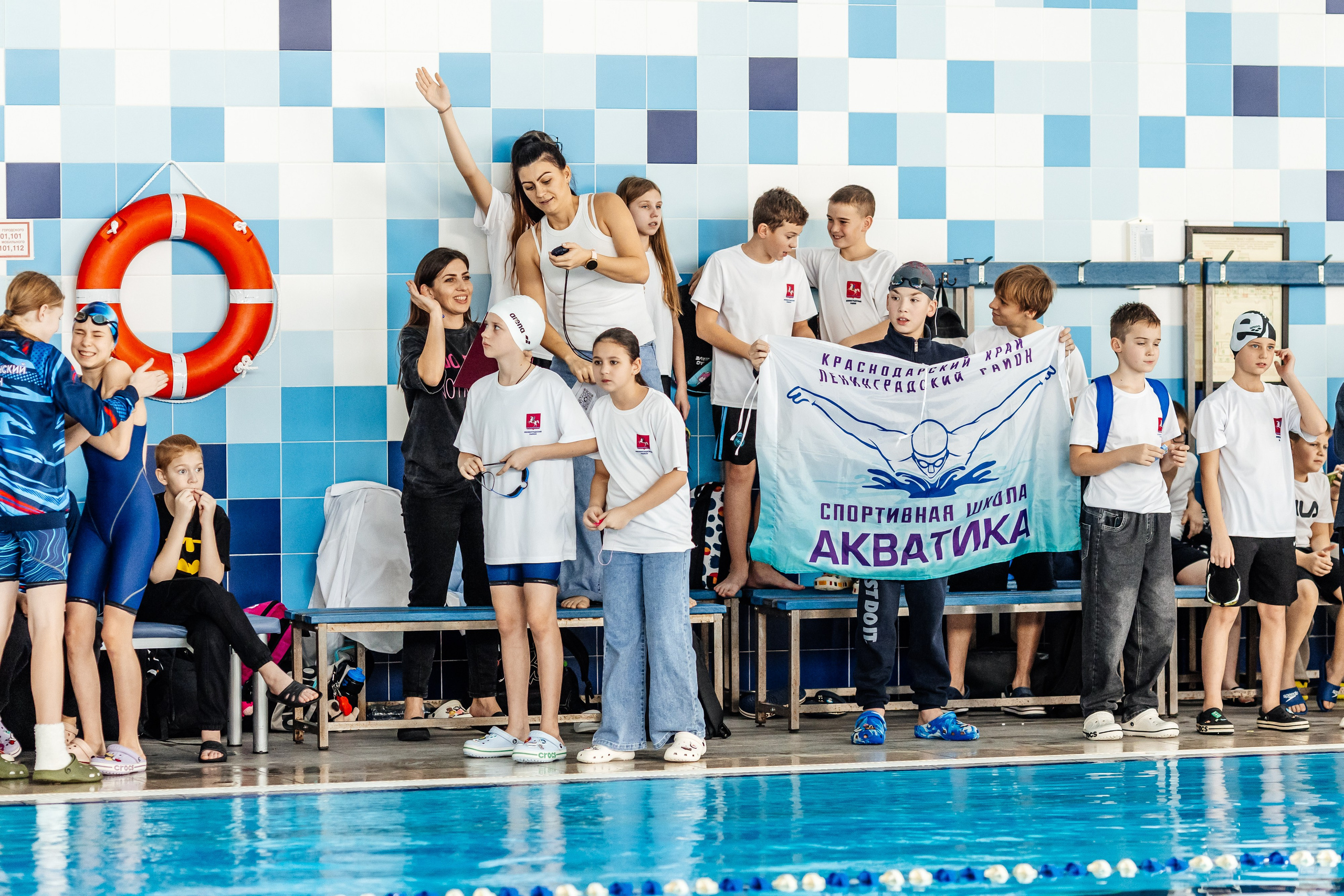 Школа плавания «Виктория». Свадебный фотограф в Краснодаре Николай Крауз
