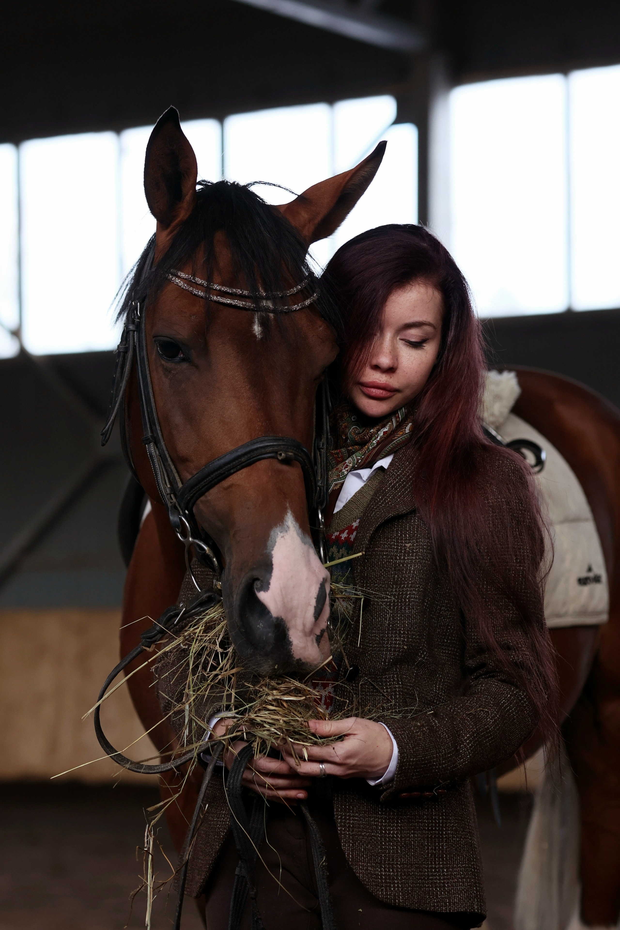 Анастасия в конюшне. Видеограф и фотограф Надежда Корнейчик