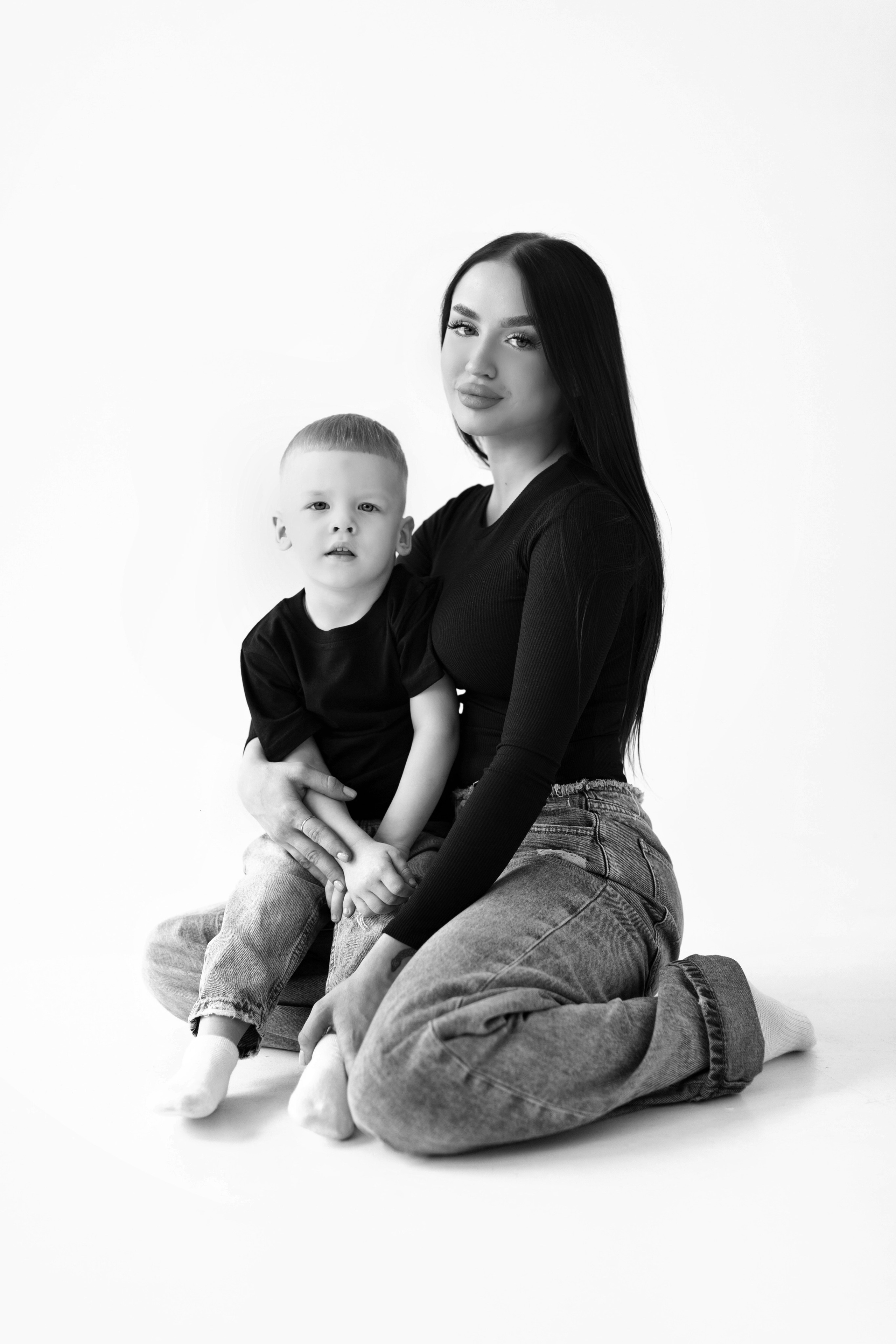 Мама и сыночек. Фотограф Лиана Артемова в Пензе