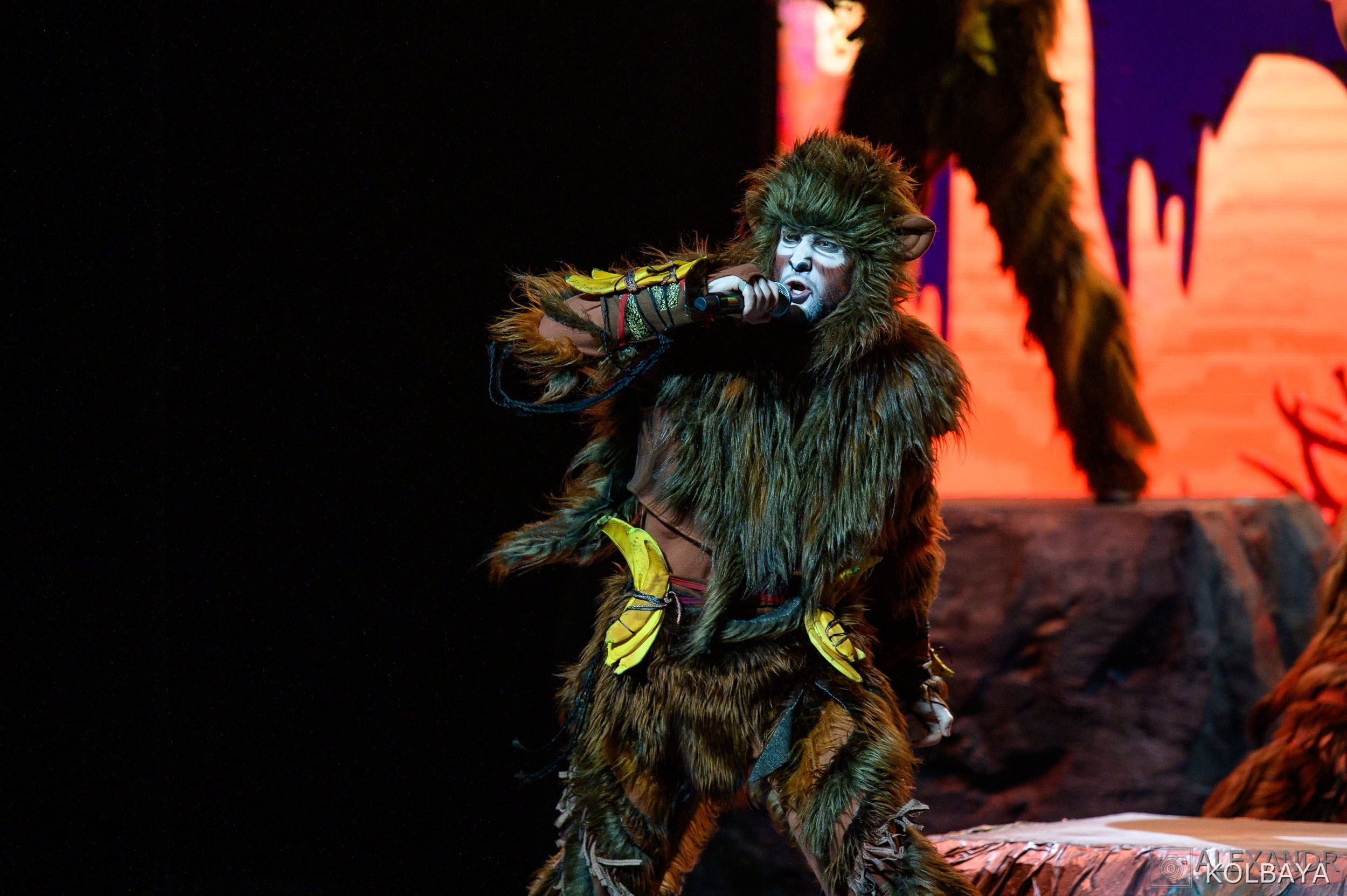 Мюзикл «Маугли». Концертный и театральный репортажный фотограф в Москве Александр Колбая