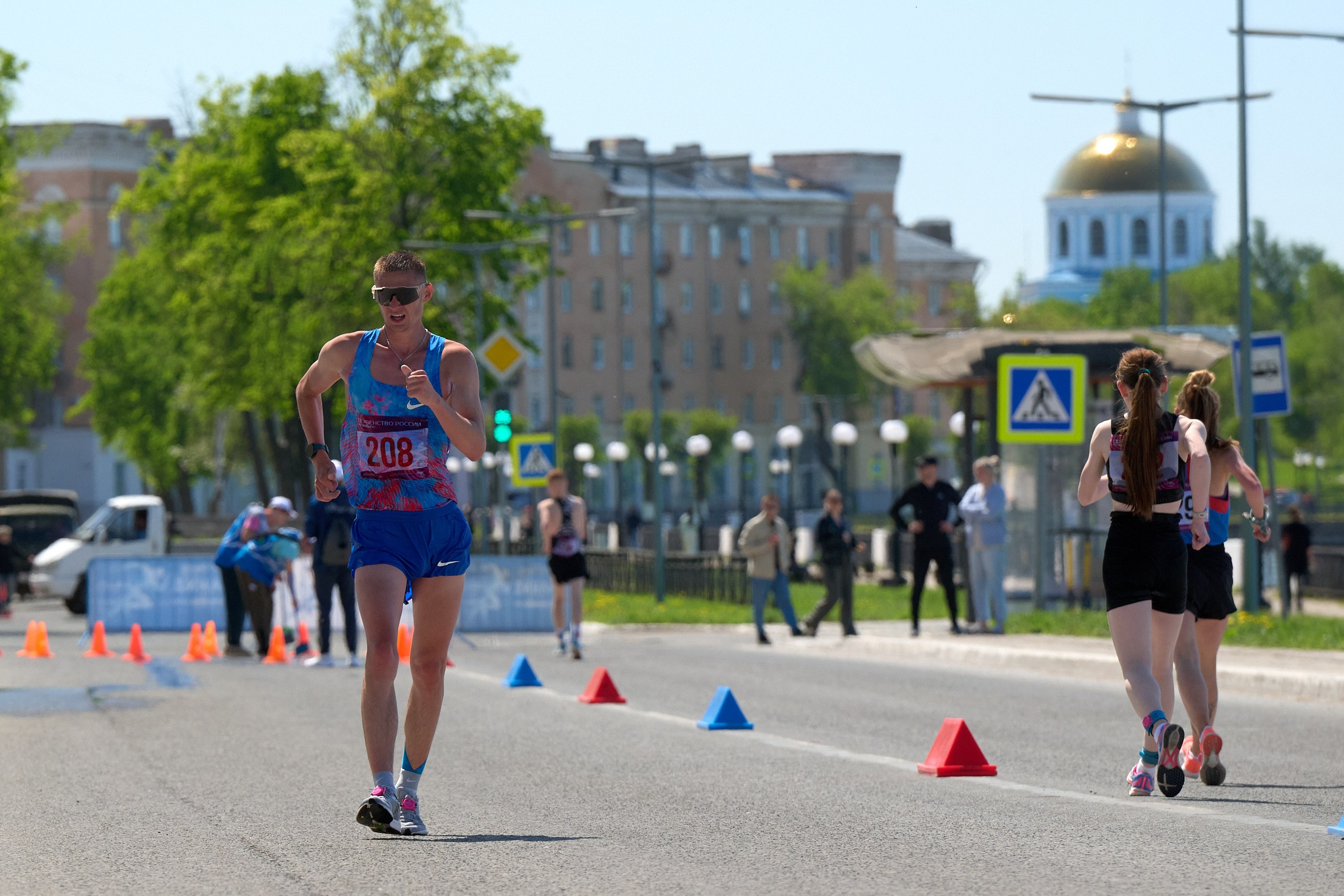Чемпионат России по спортивной ходьбе 2025. Спортивный репортажный фотограф в Ижевске Сергей Мерзляков