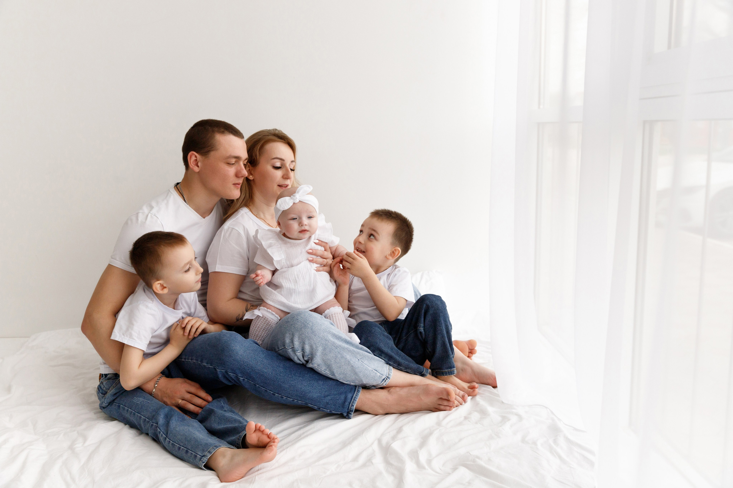 Семейная фотосессия. Фотограф новорожденных Славянск-на-Кубани Куцевольская Екатерина