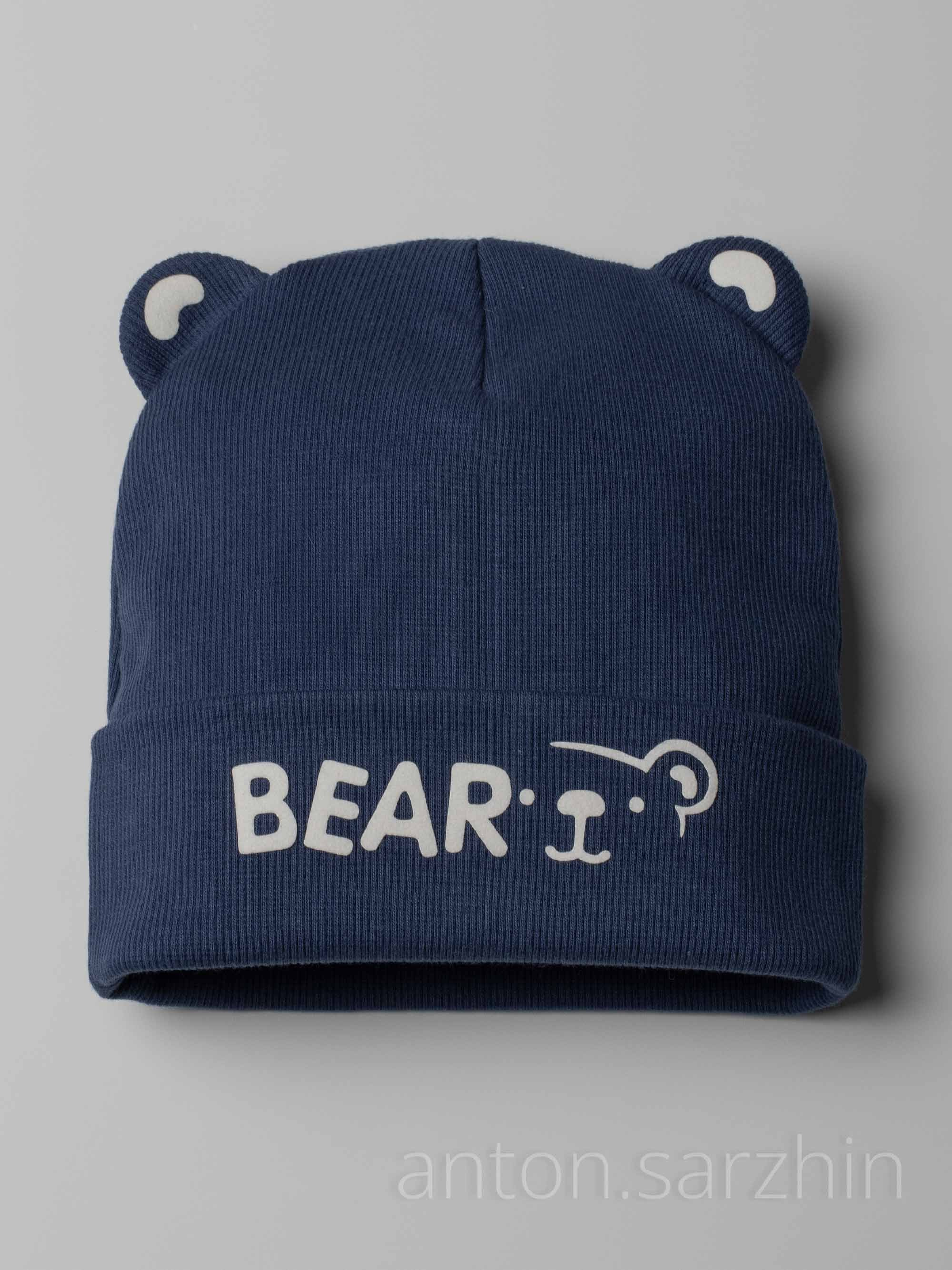 Фотосъемка шапки бини детской в раскладку