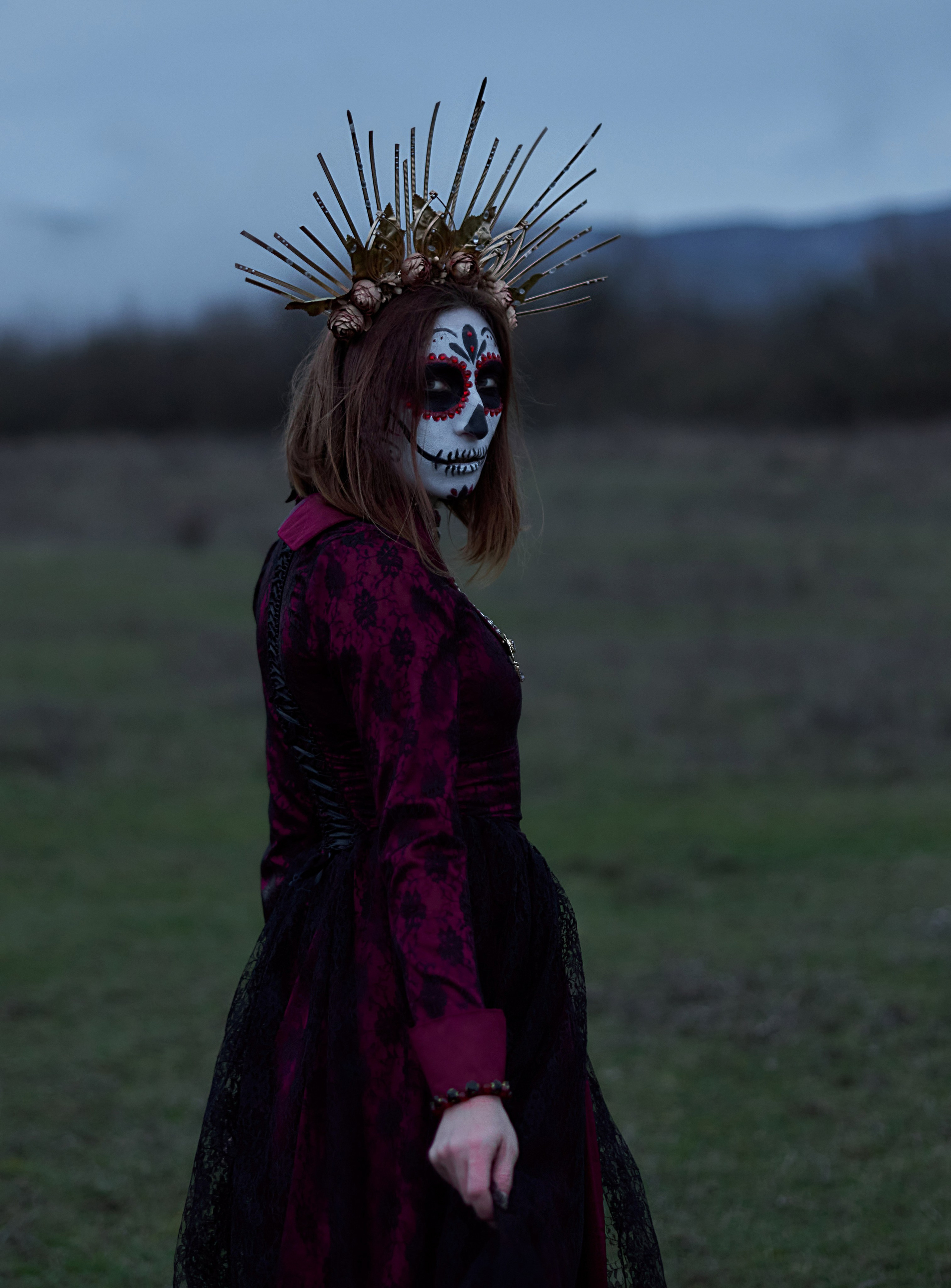 Фотосессия в стиле праздника El Día de Muertos. Фотограф в Севастополе