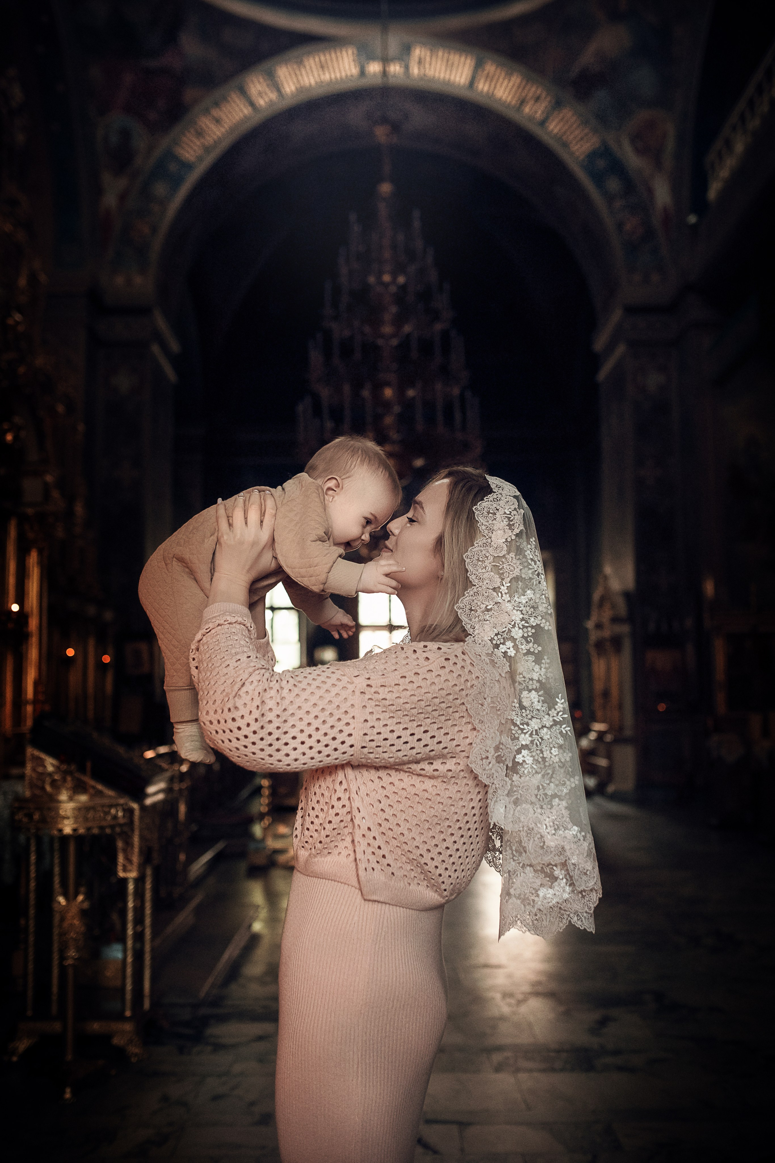 Фотосессия крещения в Москве