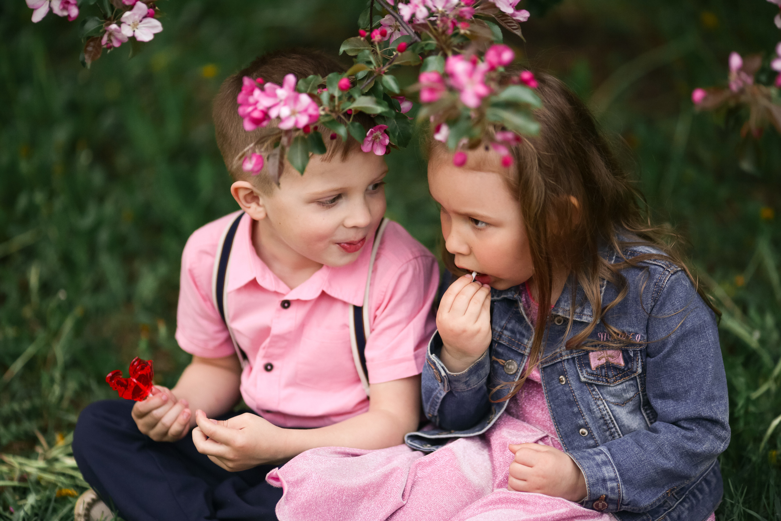 Фотосессия в цветущих яблоневых садах. Свадебный и репортажный фотограф (Москва, Королев и другие)
