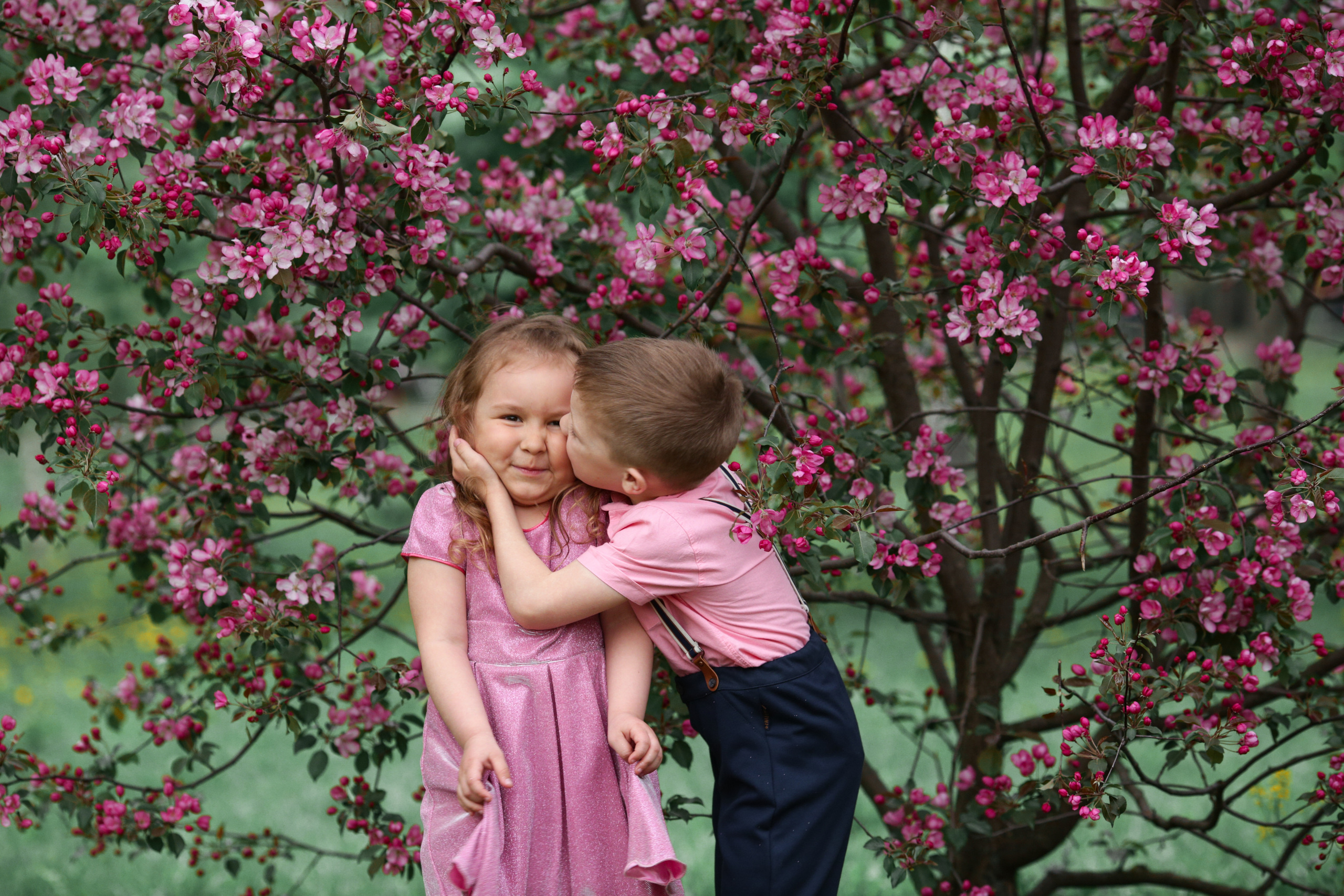 Фотосессия в цветущих яблоневых садах. Свадебный и репортажный фотограф (Москва, Королев и другие)