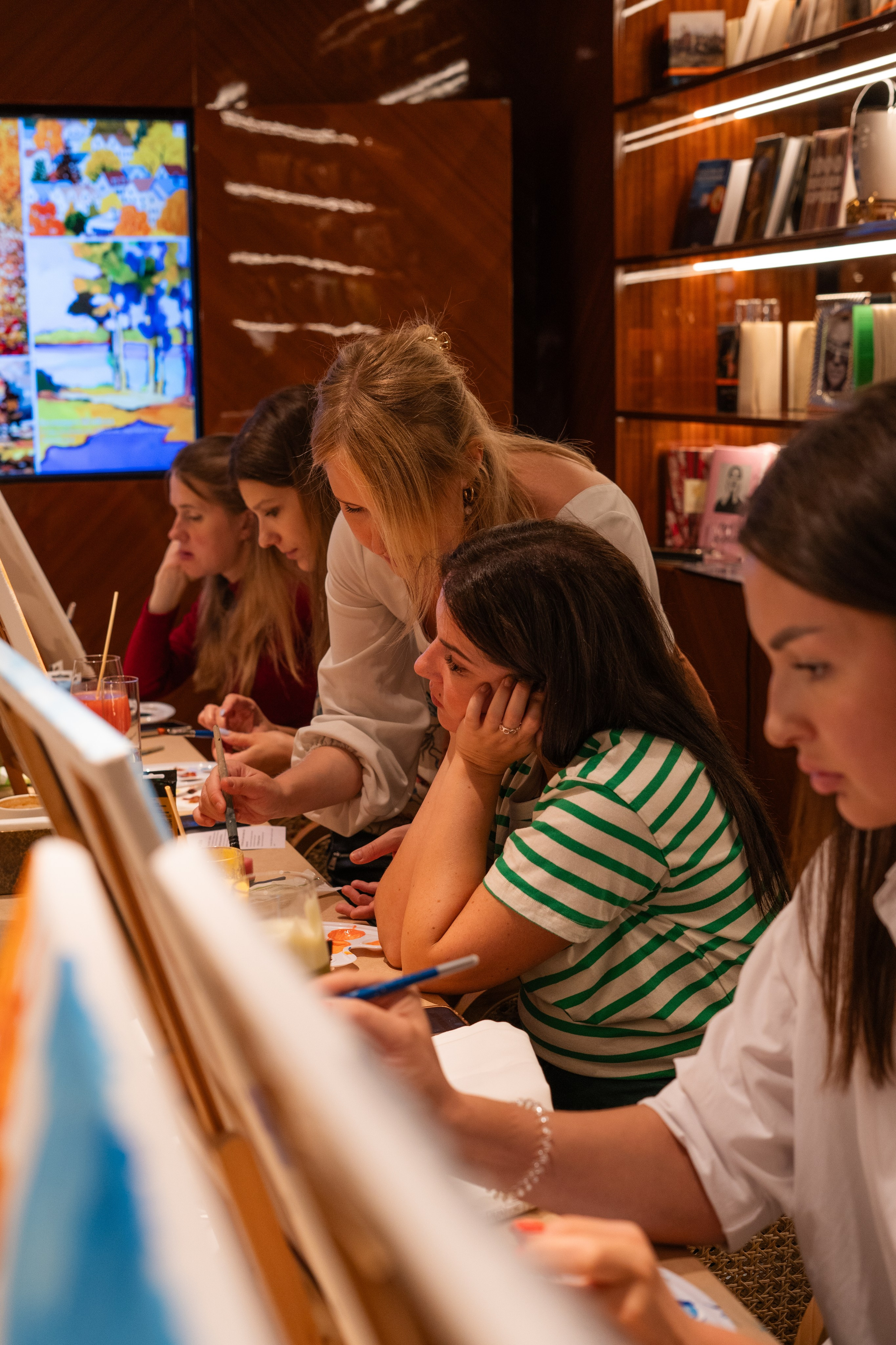 Корпоратив Teach Me Art 3. Портретный фотограф в Москве и Санкт-Петербурге Арина Чех