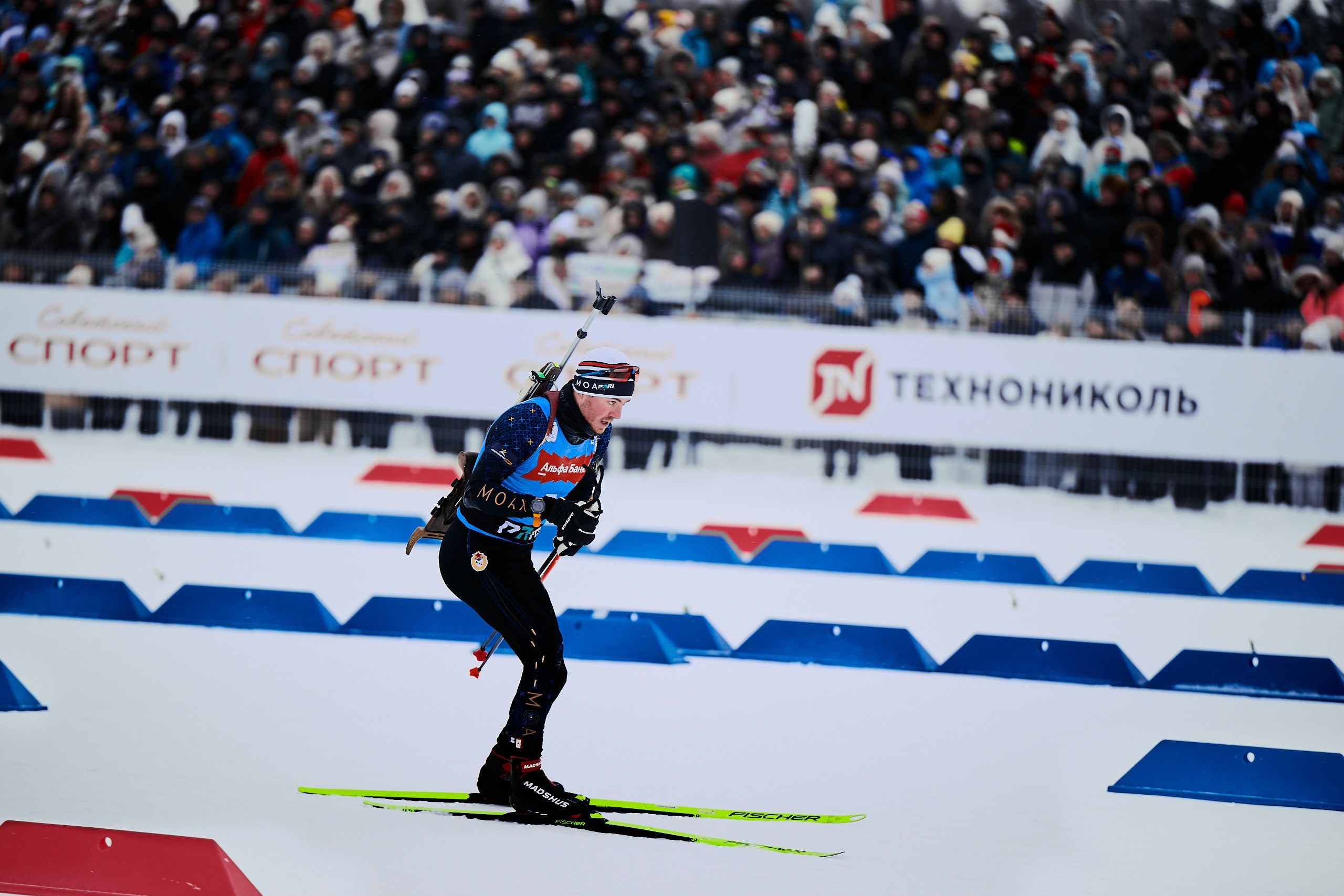 Биатлон. Чемпионат России — 2024/2025, 3-й этап, Ижевск. Ижевская винтовка. Спортивный репортажный фотограф в Ижевске Сергей Мерзляков