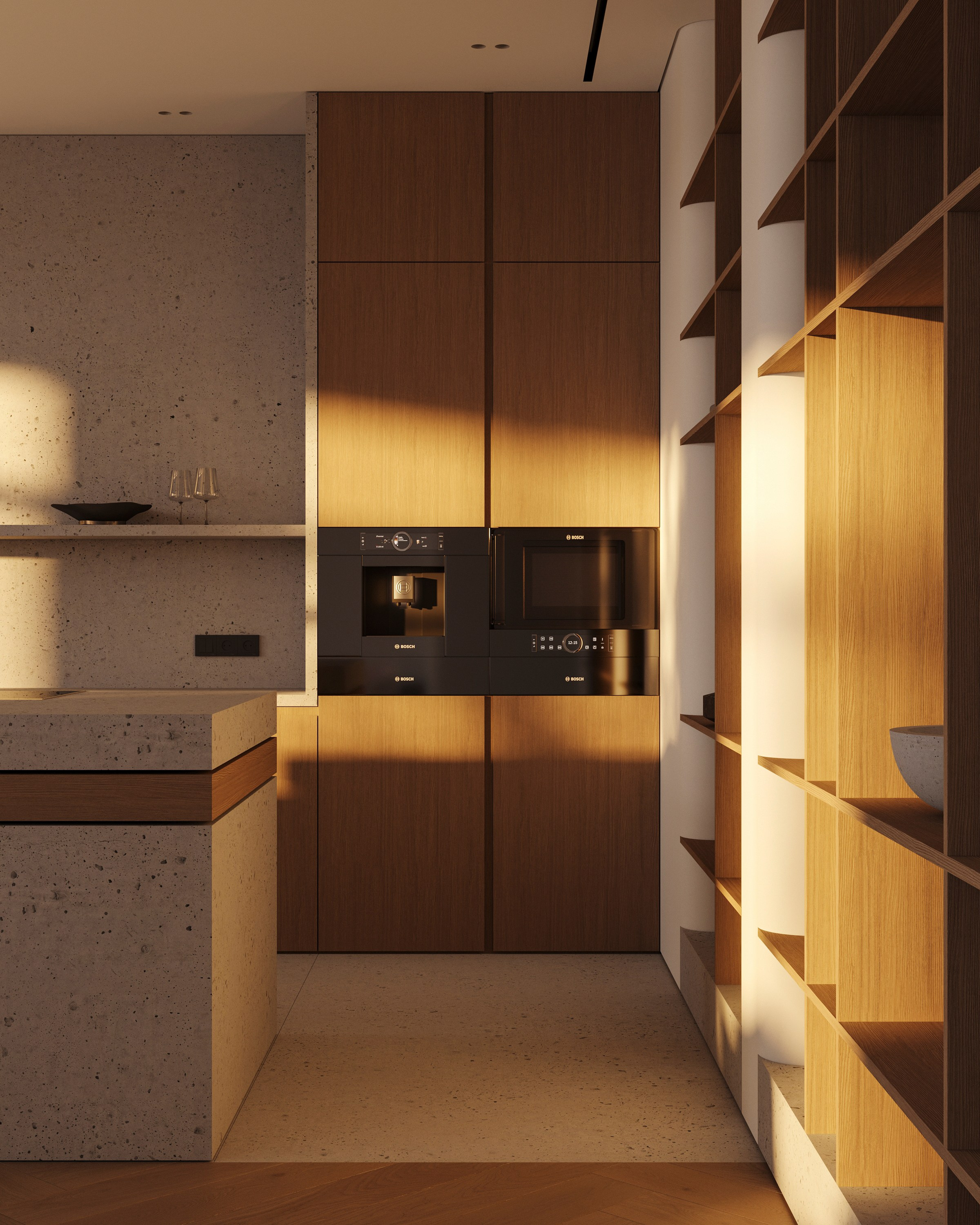 URBAN RETREAT | ANNE KIREEVA DESIGN. Interior Visualization by Valerie Stetyukevich