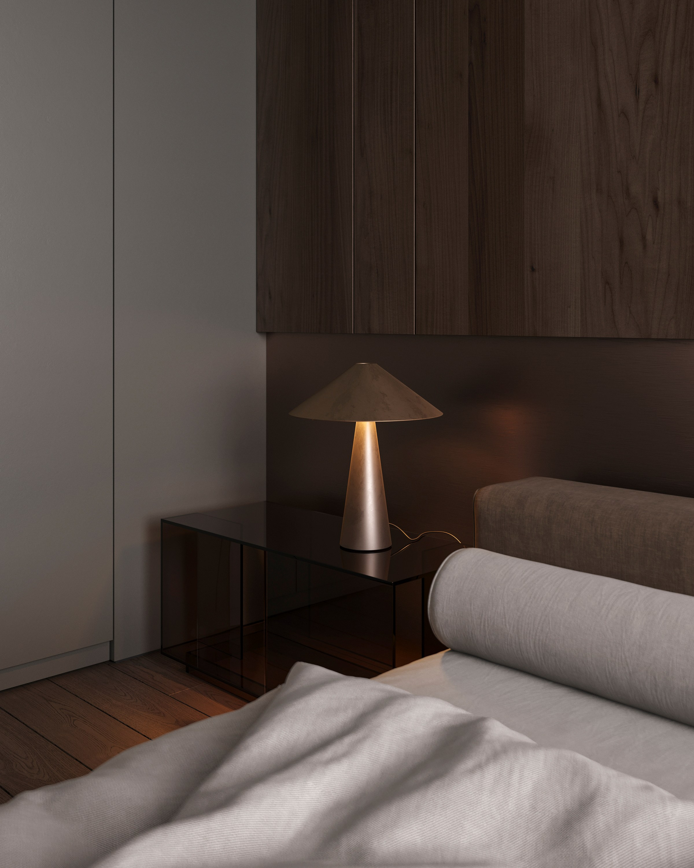 B&W AESTHETIC | DESIGNER ANNE KIREEVA. Interior Visualization by Valerie Stetyukevich