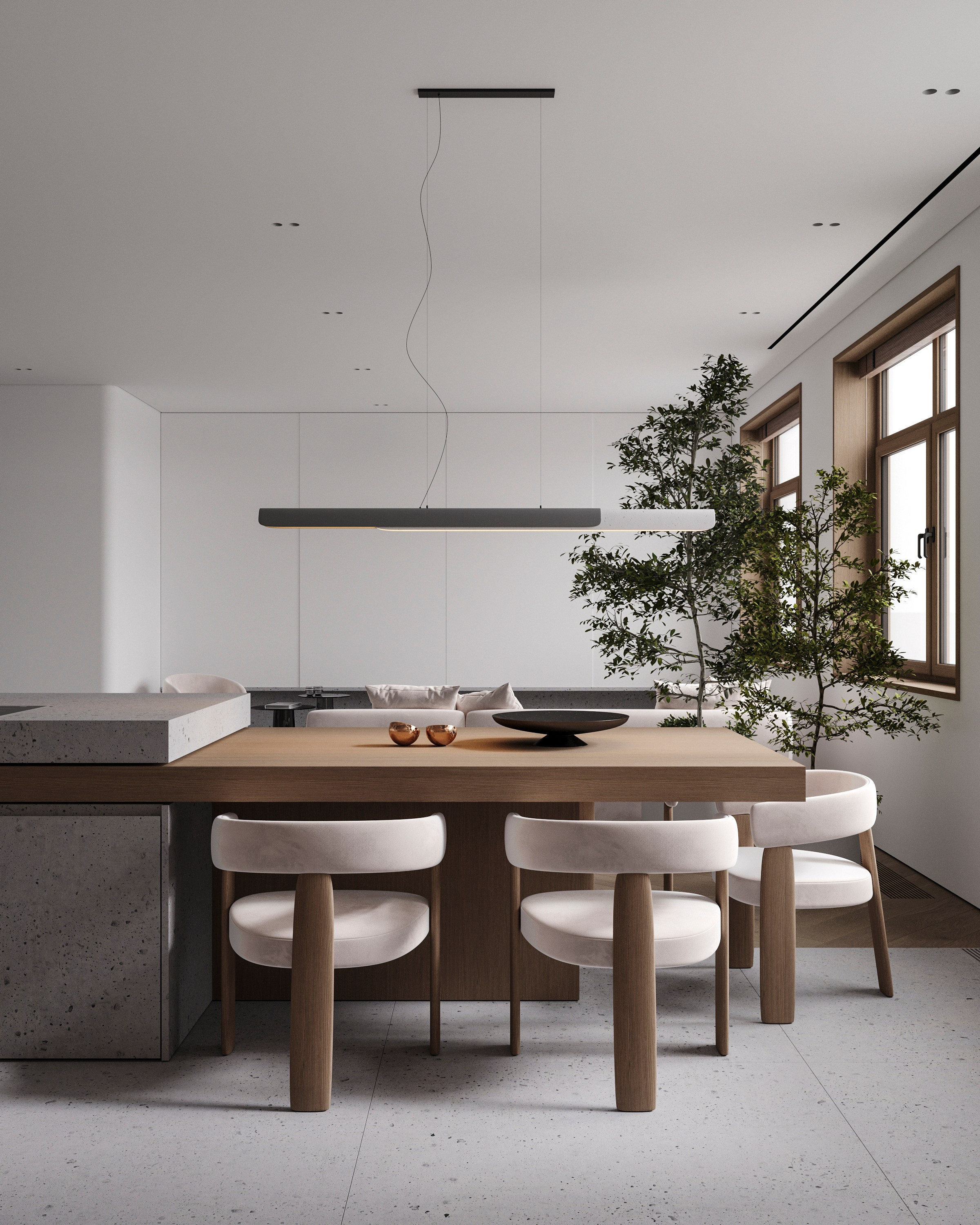 URBAN RETREAT | DESIGNER ANNE KIREEVA. Interior Visualization by Valerie Stetyukevich