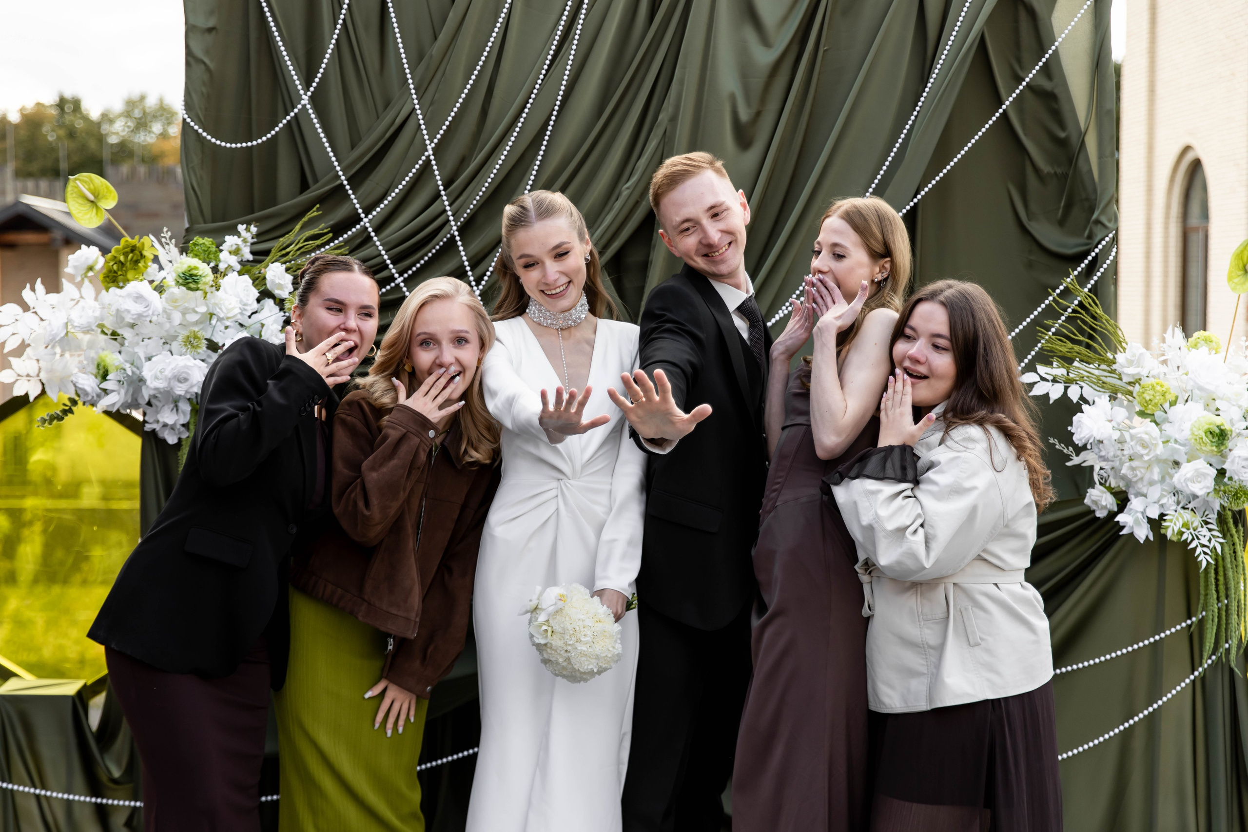 Выездная регистрация + Барвиха + банкет. Свадебный и семейный фотограф в Москве Диана Левченко