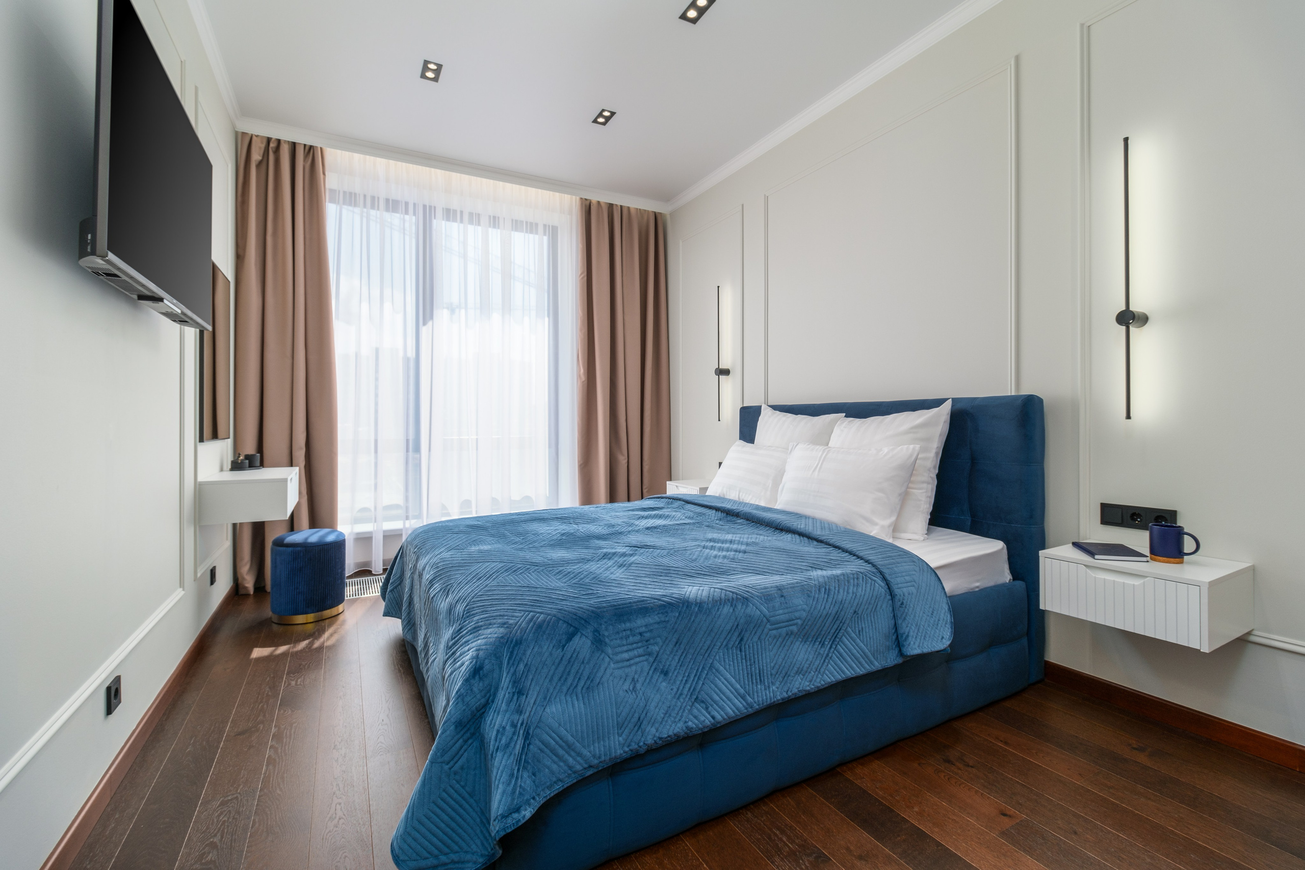 Интерьерная фотосессия двухкомнатной квартиры