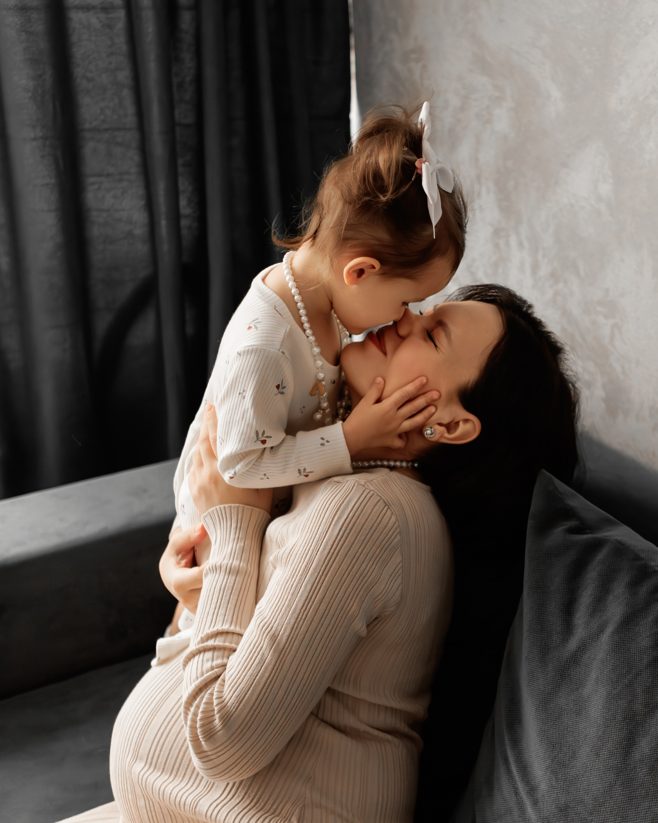 Домашняя съемка Анастасии. Семейный и детский фотограф в Москве Юлия