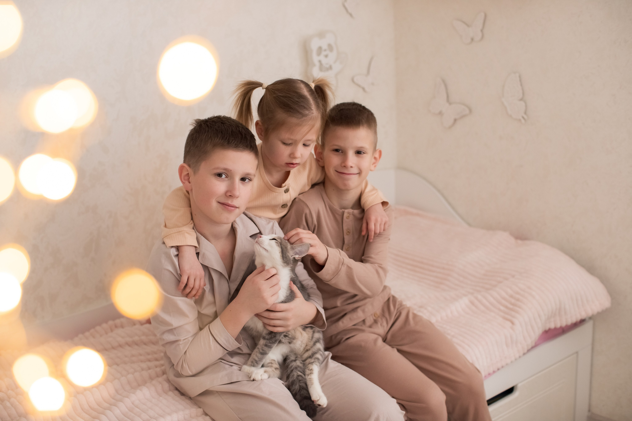 Теплое Рождество. Семейный и детский фотограф в Саратове Полина Коткина