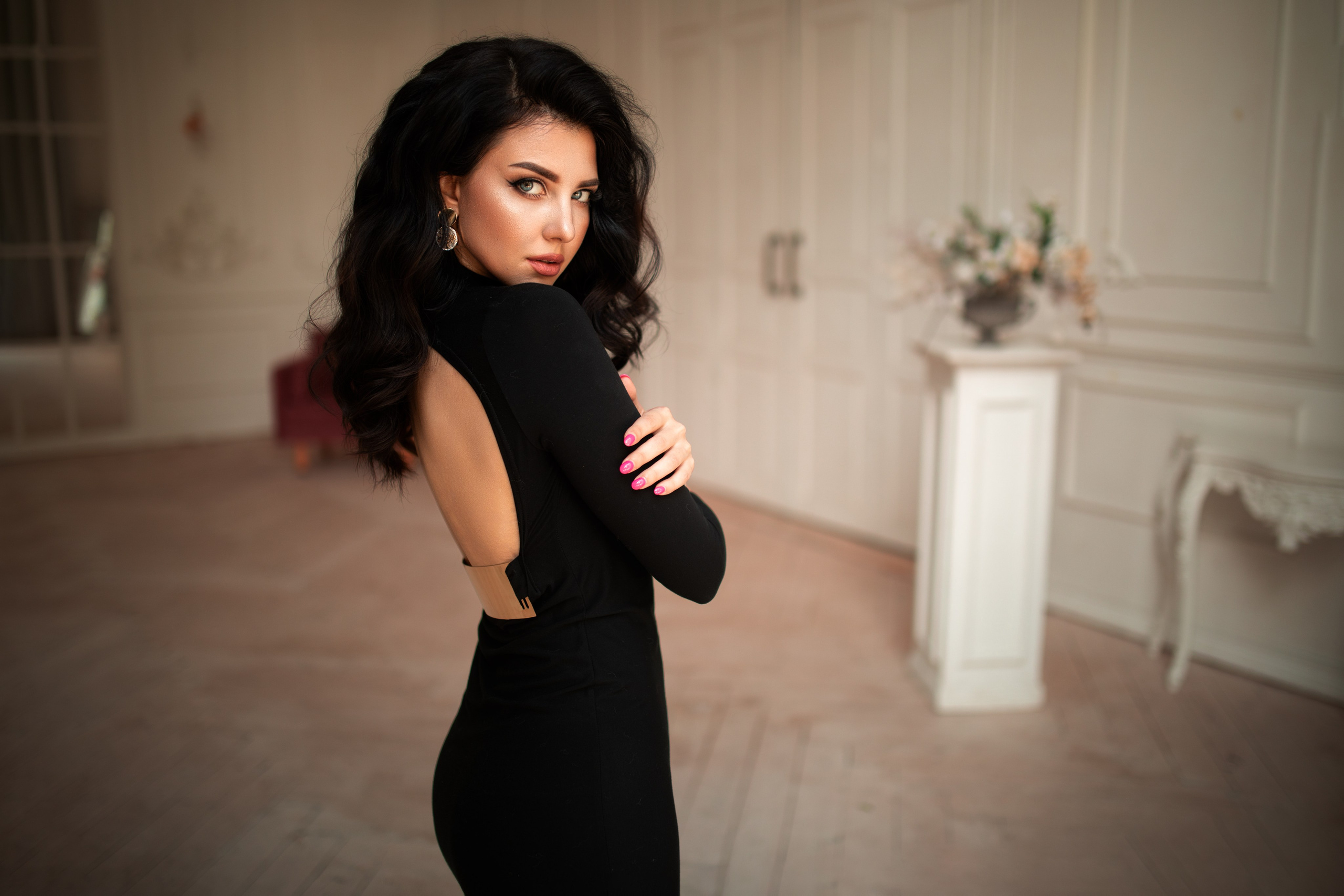 Фотосет с Кристиной в студии в интерьере в формате для «себя»