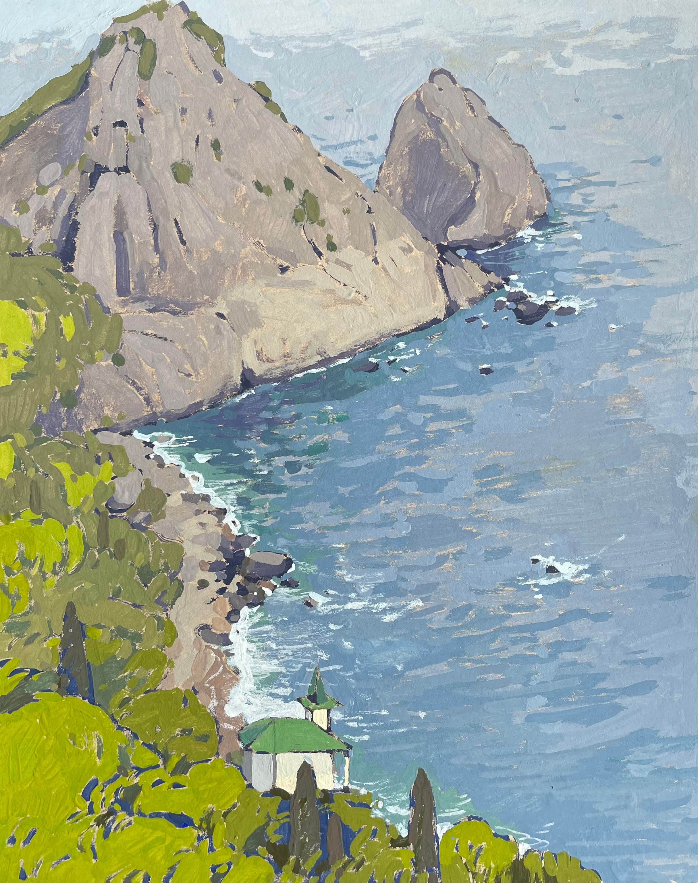 Крым. Художница Лиза Владимирова